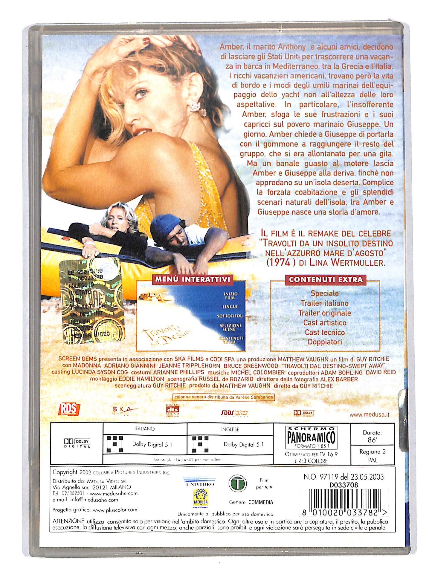 EBOND Travolti dal destino DVD D821160
