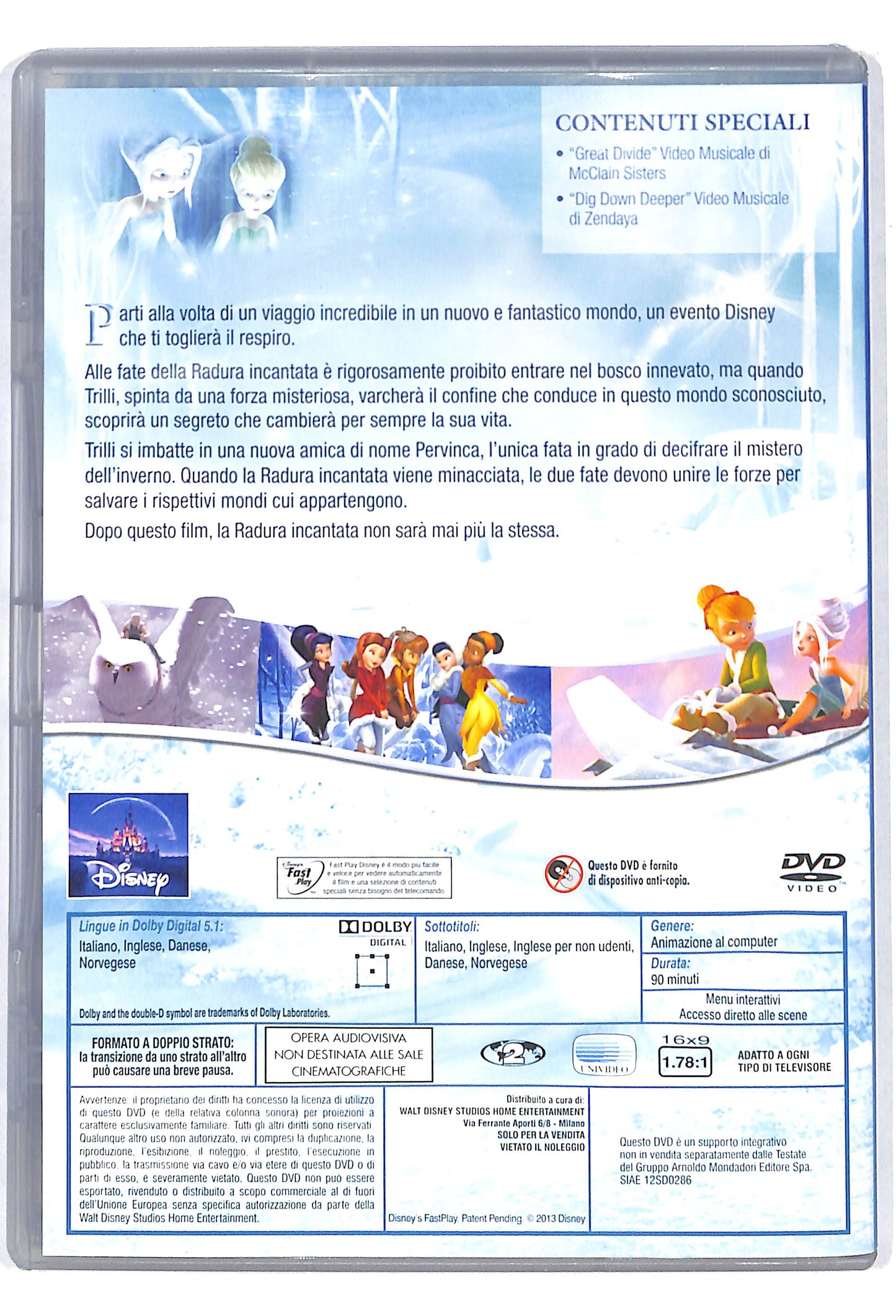 EBOND Trilli e il segreto delle ali EDITORIALE DVD D821242
