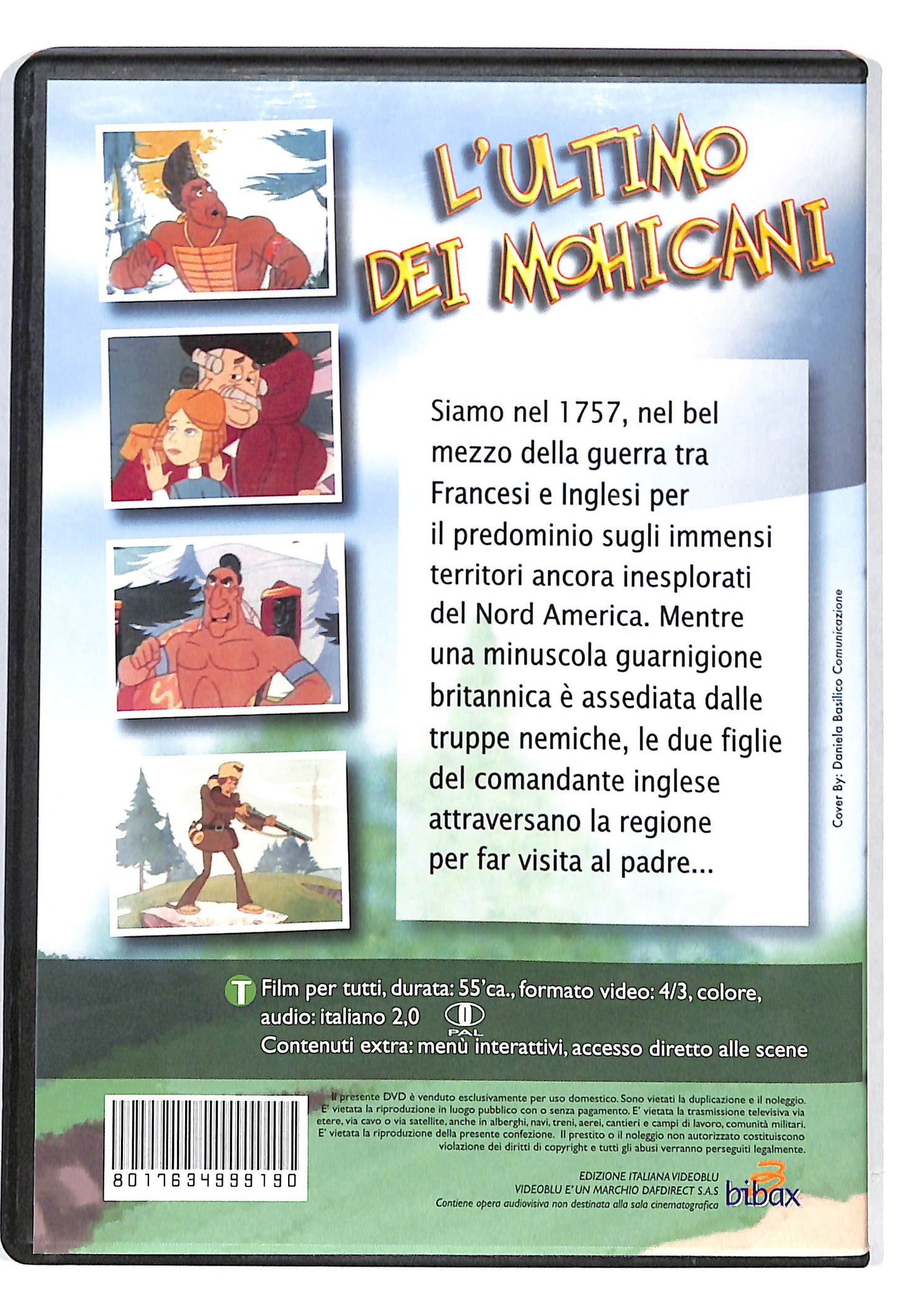 EBOND L'ultimo dei Mohicani DVD DB006190