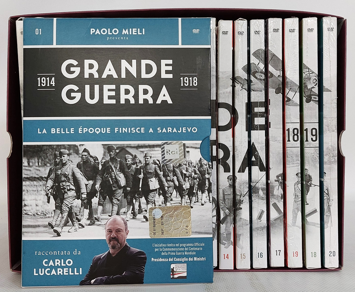EBOND Grande Guerra 1914 - 1918 raccolta completa 20 dischi DVD DB554401