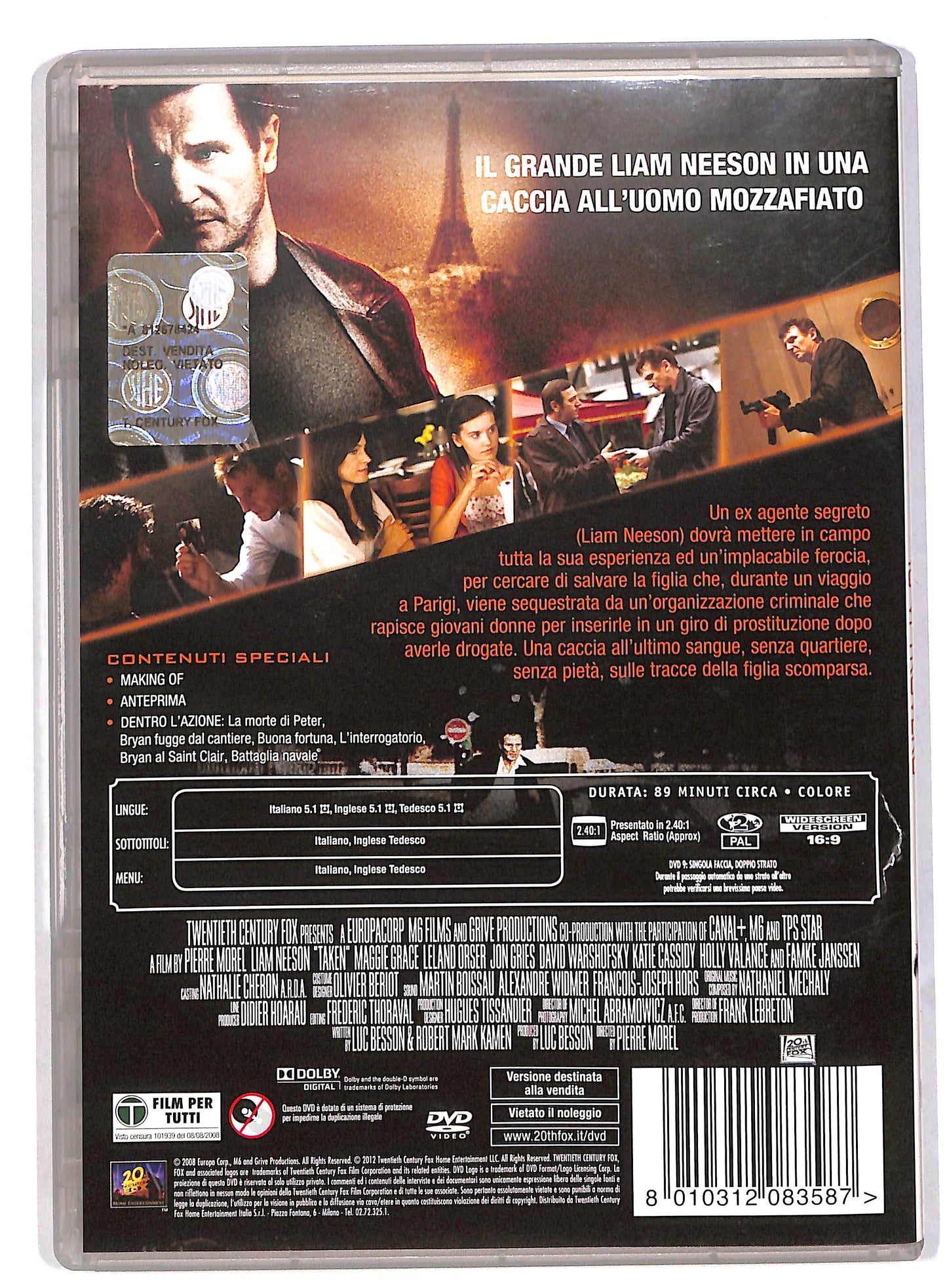EBOND Taken - io vi trovero' DVD DB554711