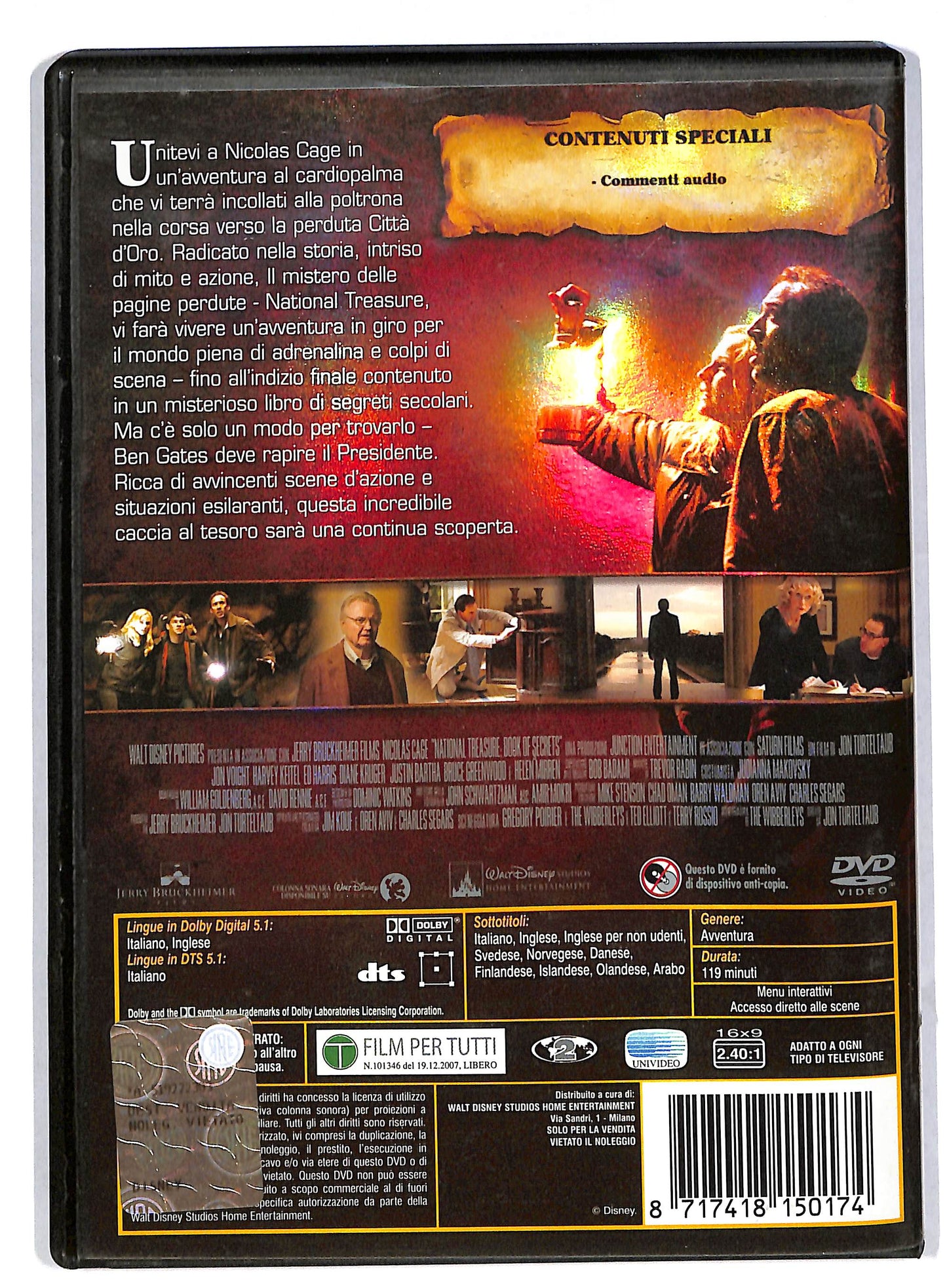 EBOND Il mistero dei Templari - National Treasure DVD DB554714