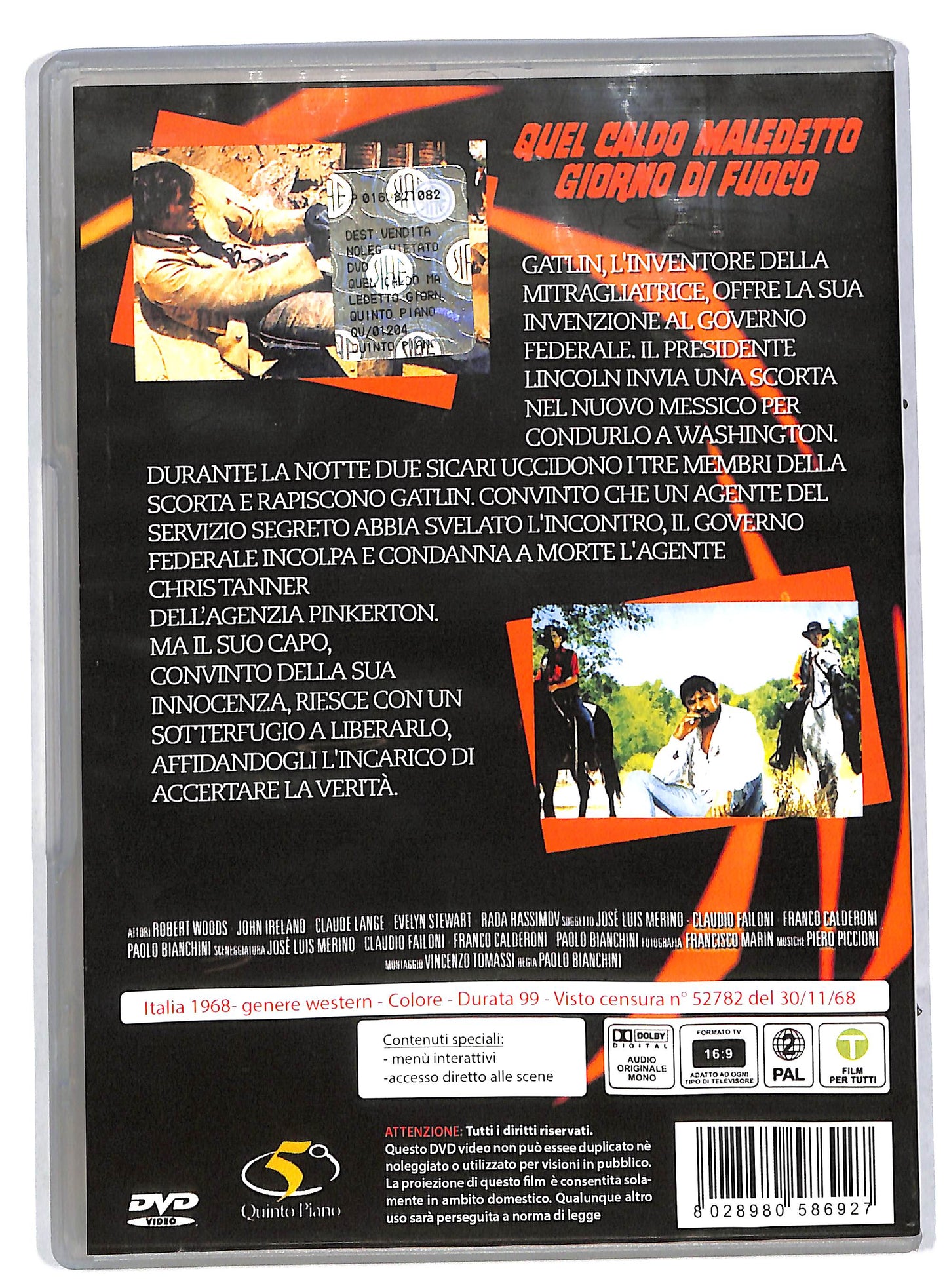 EBOND Quel caldo maledetto giorno di fuoco DVD DB554756