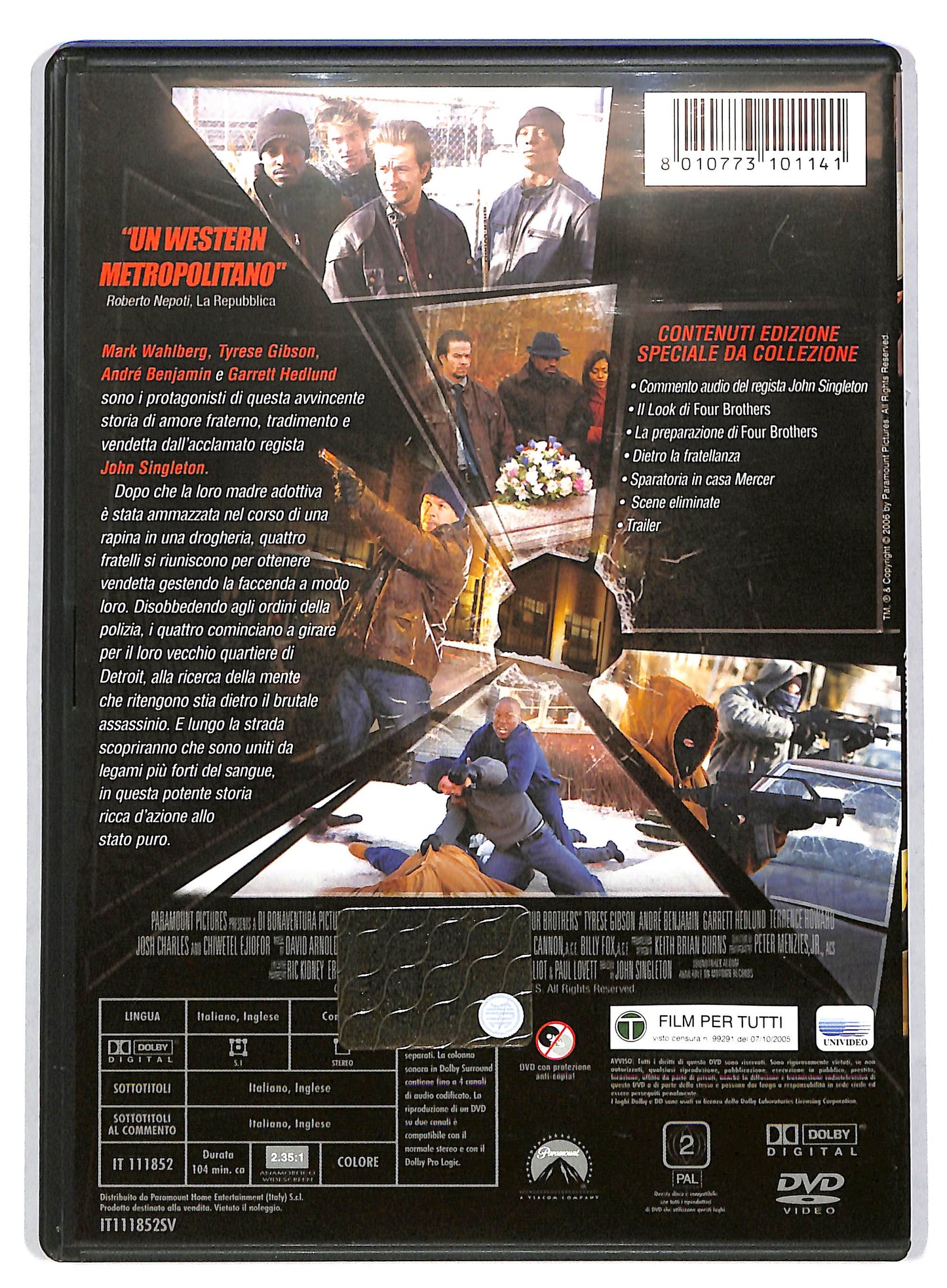 EBOND Four Brothers - Quattro fratelli DVD DB555912