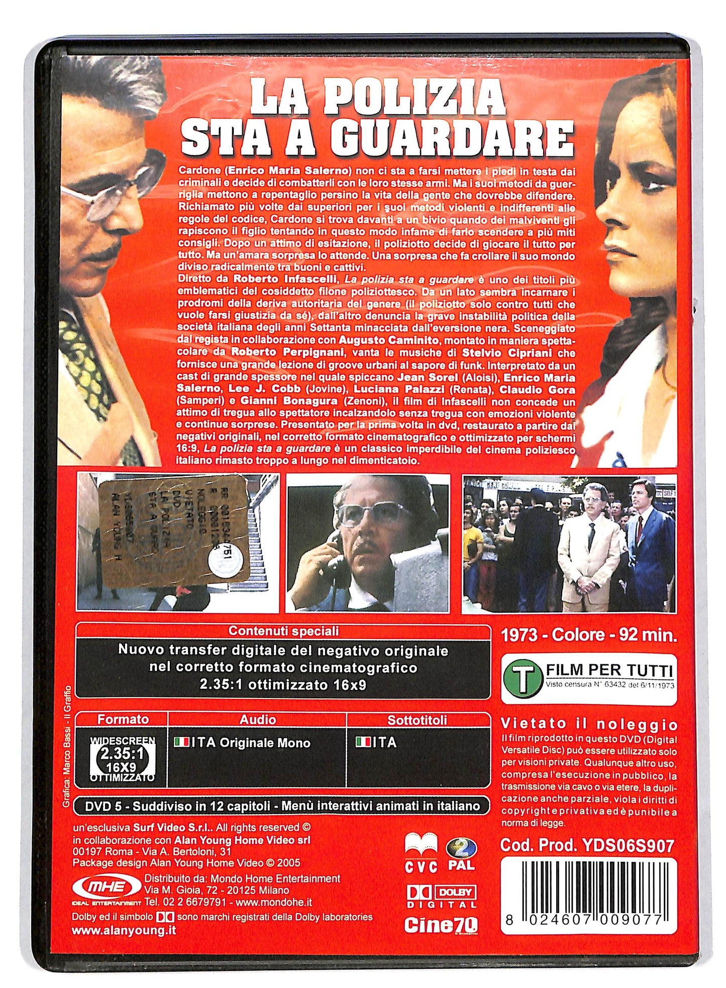 EBOND La polizia sta a guardare DVD DB555921