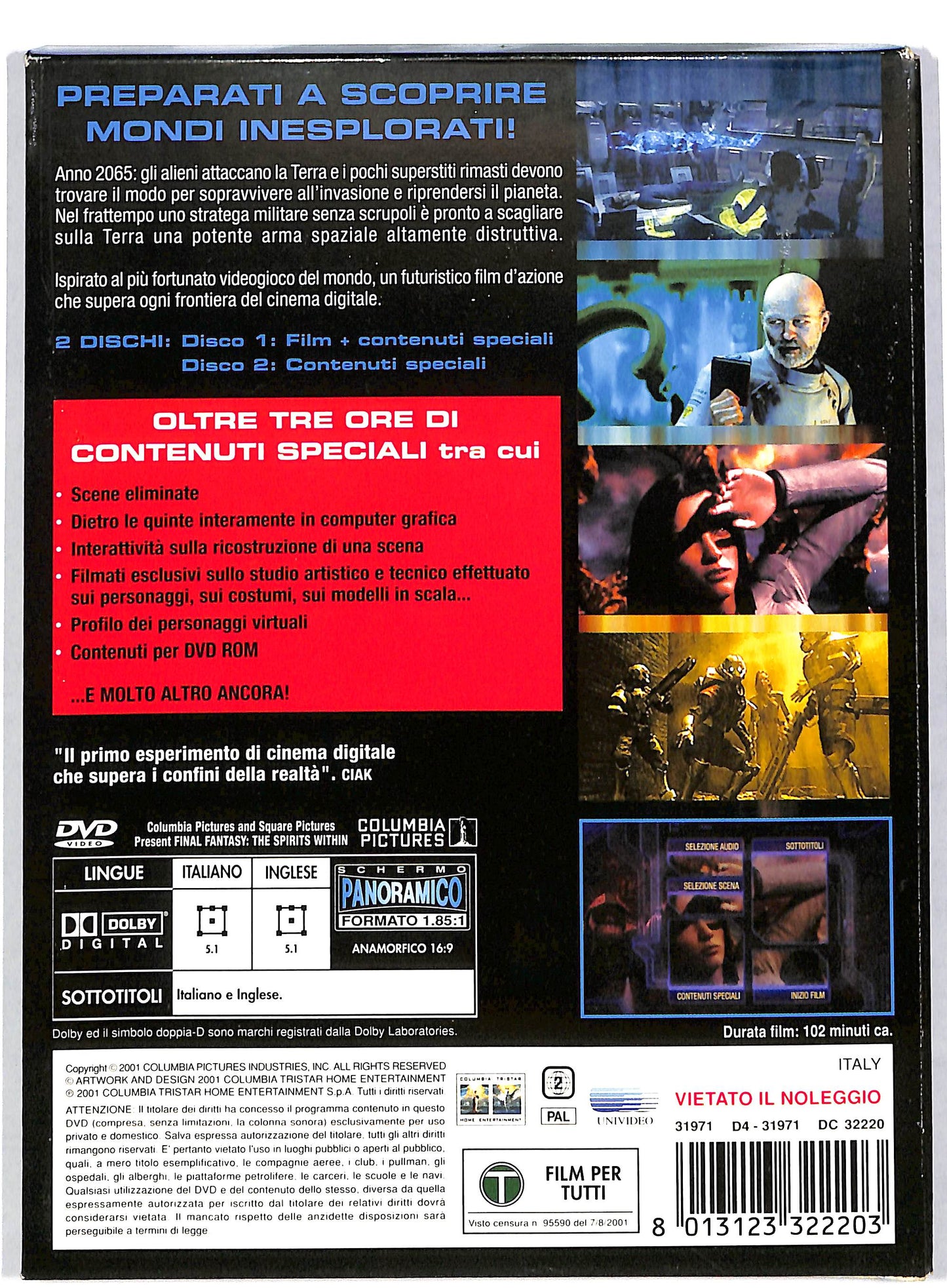 EBOND Final fantasy DIGIPACK DVD DB555942