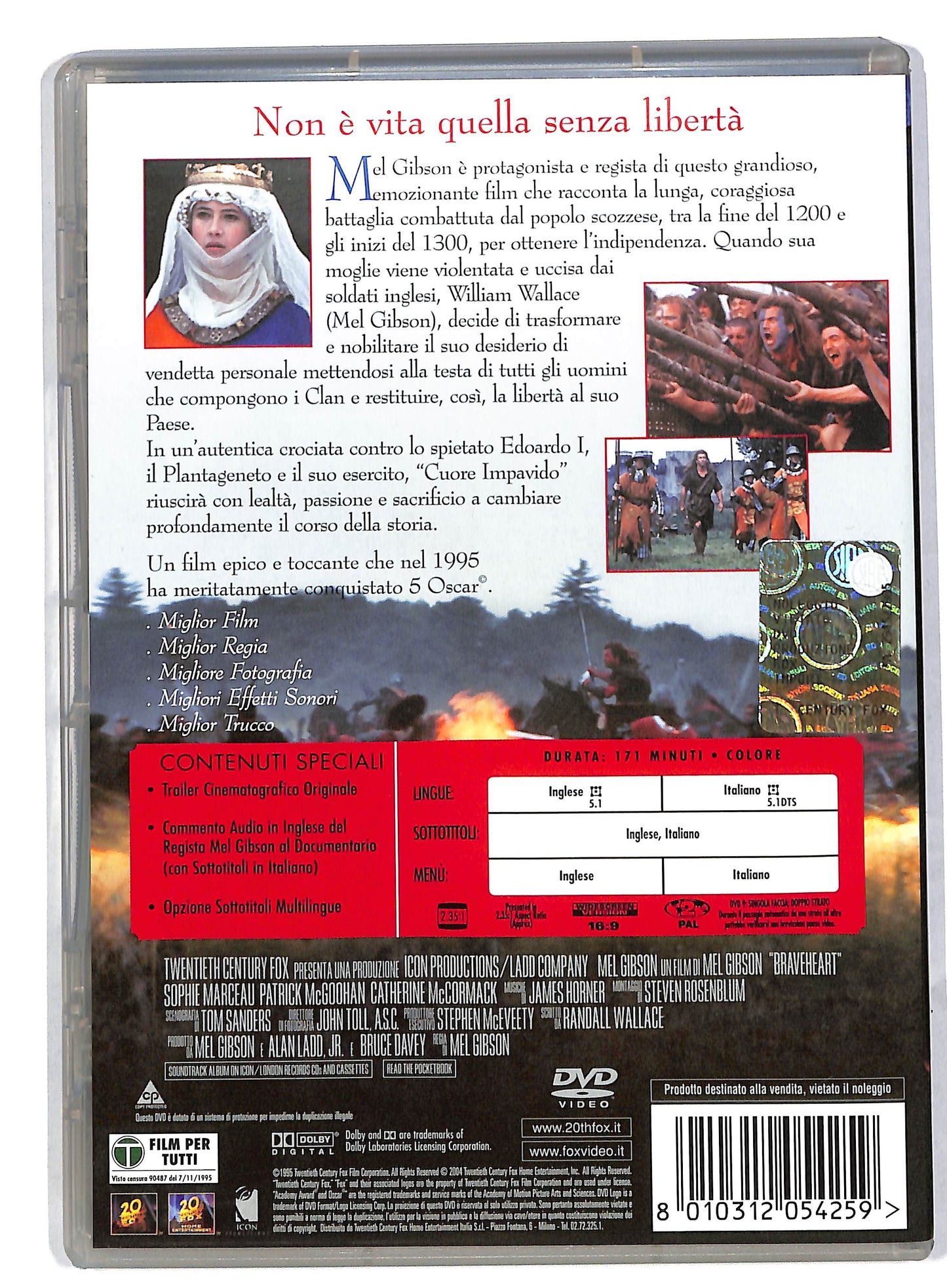 EBOND Braveheart DVD DB556253