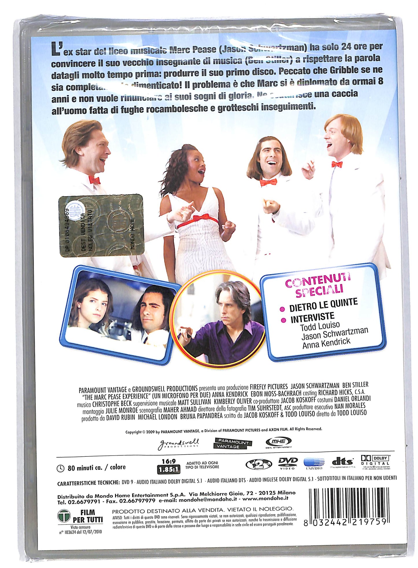 EBOND Un microfono per due DVD DB557413