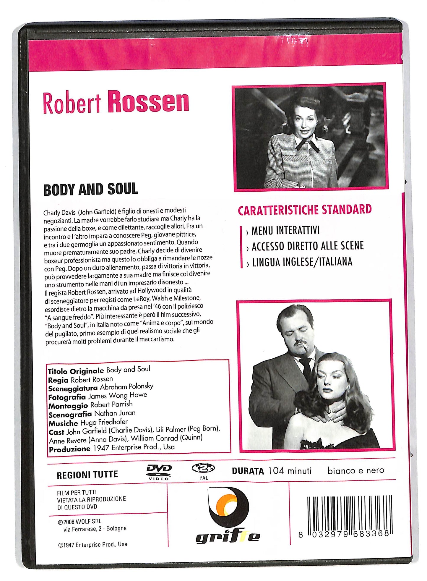 EBOND Body and soul DVD DB557438