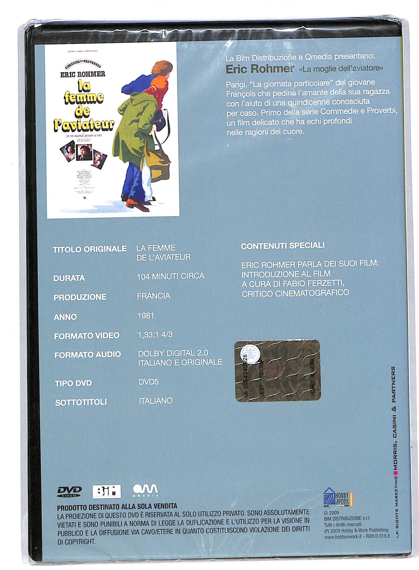 EBOND La moglie dell'aviatore EDITORIALE DVD DB557445