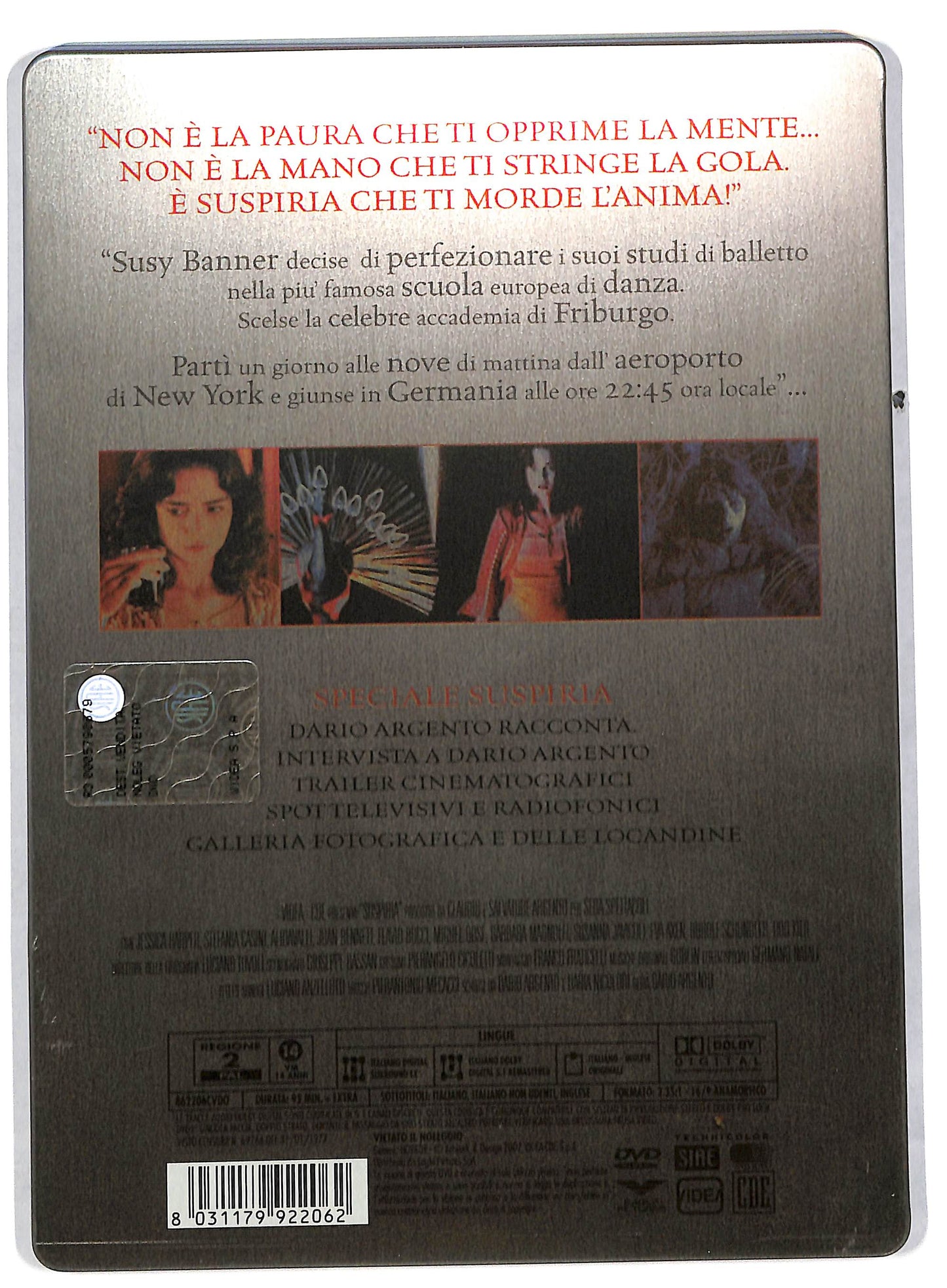 EBOND Suspiria - definitive edition (2 dischi) STEELBOOK DVD DB559908