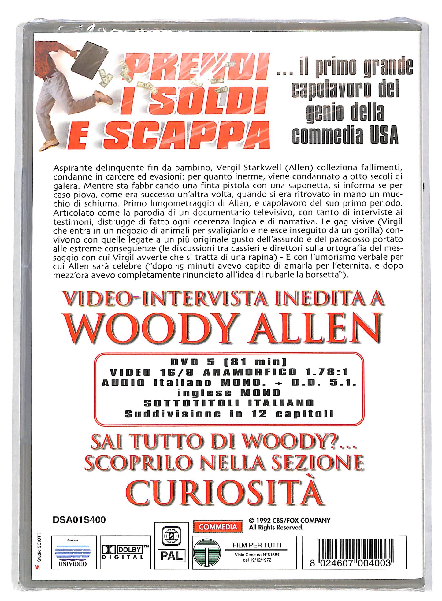 EBOND Prendi i soldi e scappa DVD DB559928
