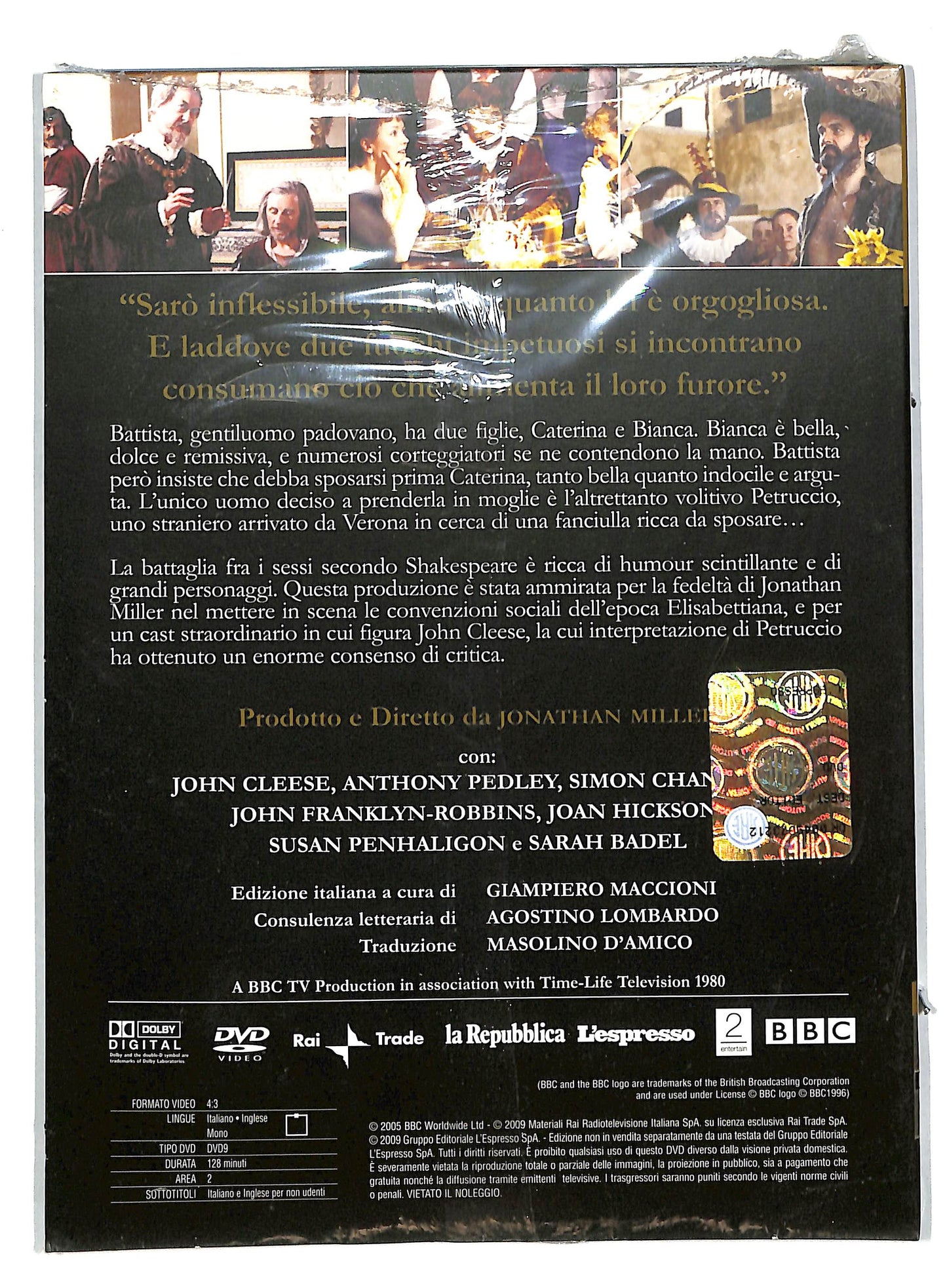 EBOND Shakespeare Collection - La bisbetica domata vol 10 EDITORIALE DVD DB561616
