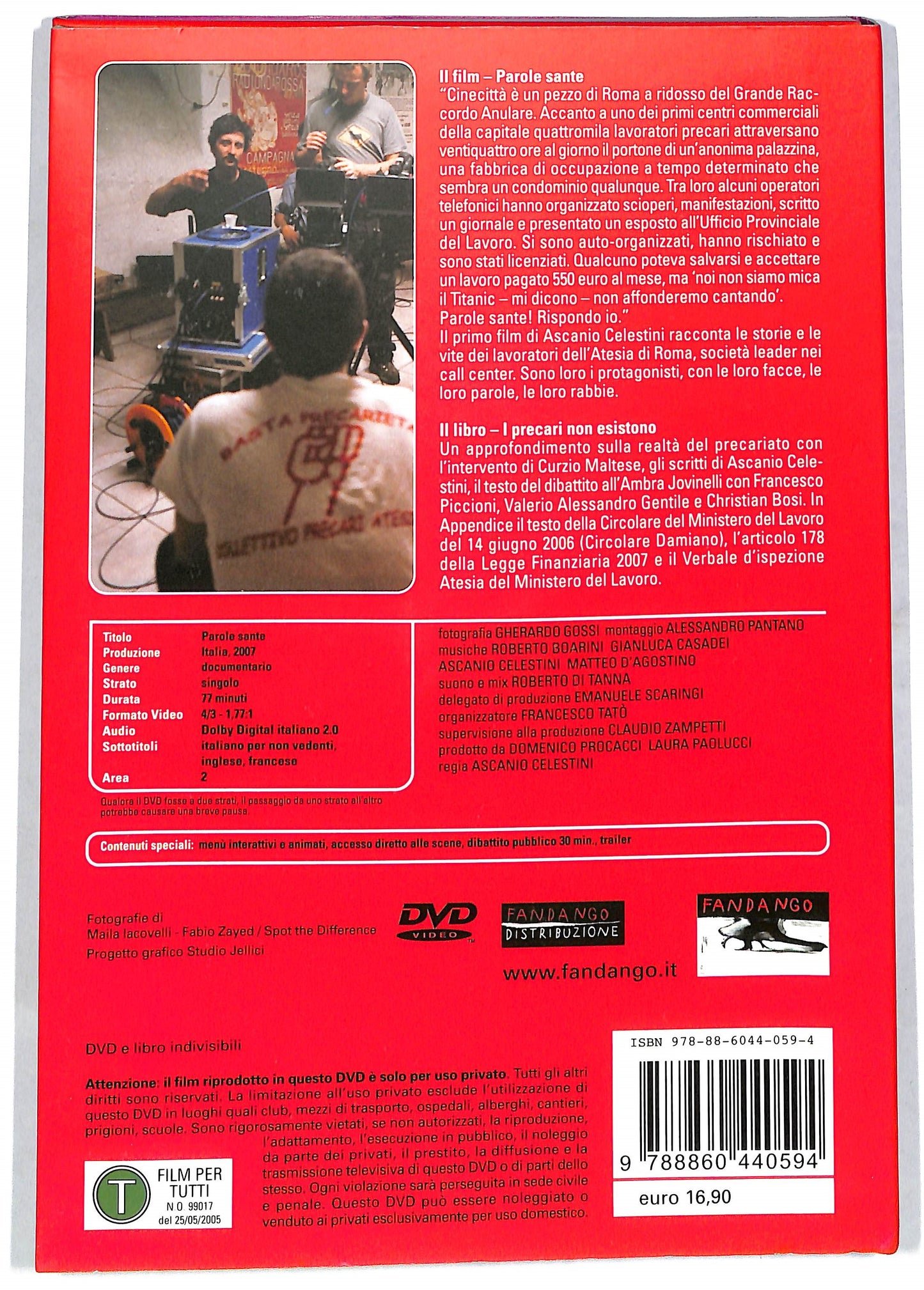 EBOND Parole sante (+ libro) DVD DB562212