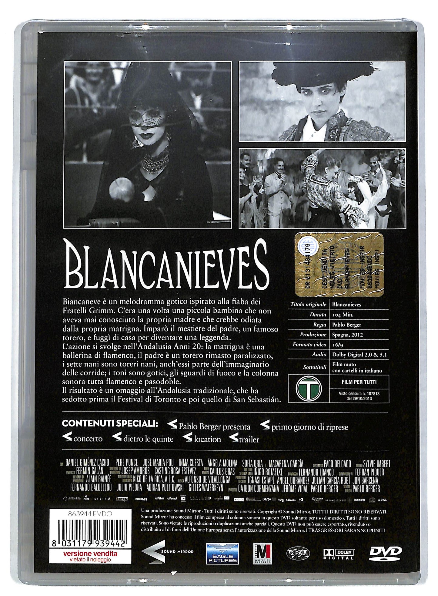 EBOND Blancanieves DVD DB562229