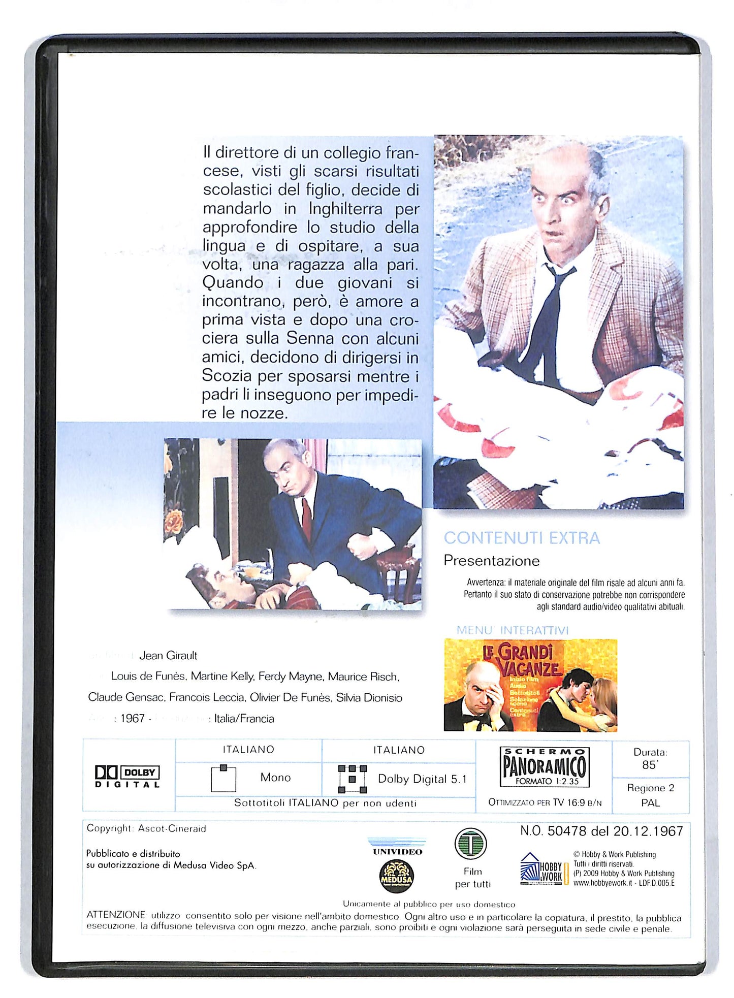EBOND Le grandi vacanze EDITORIALE DVD DB562254
