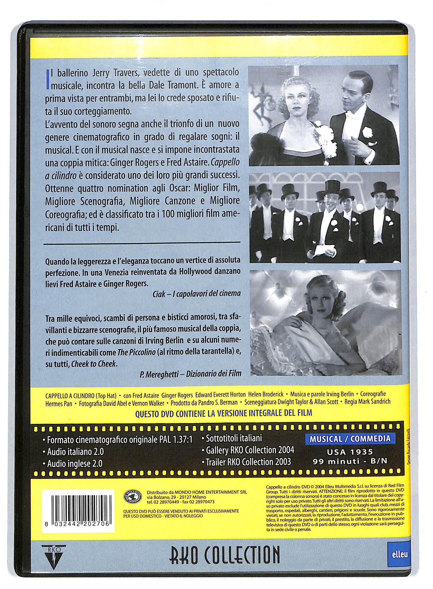 EBOND Cappello a cilindro DVD DB562256