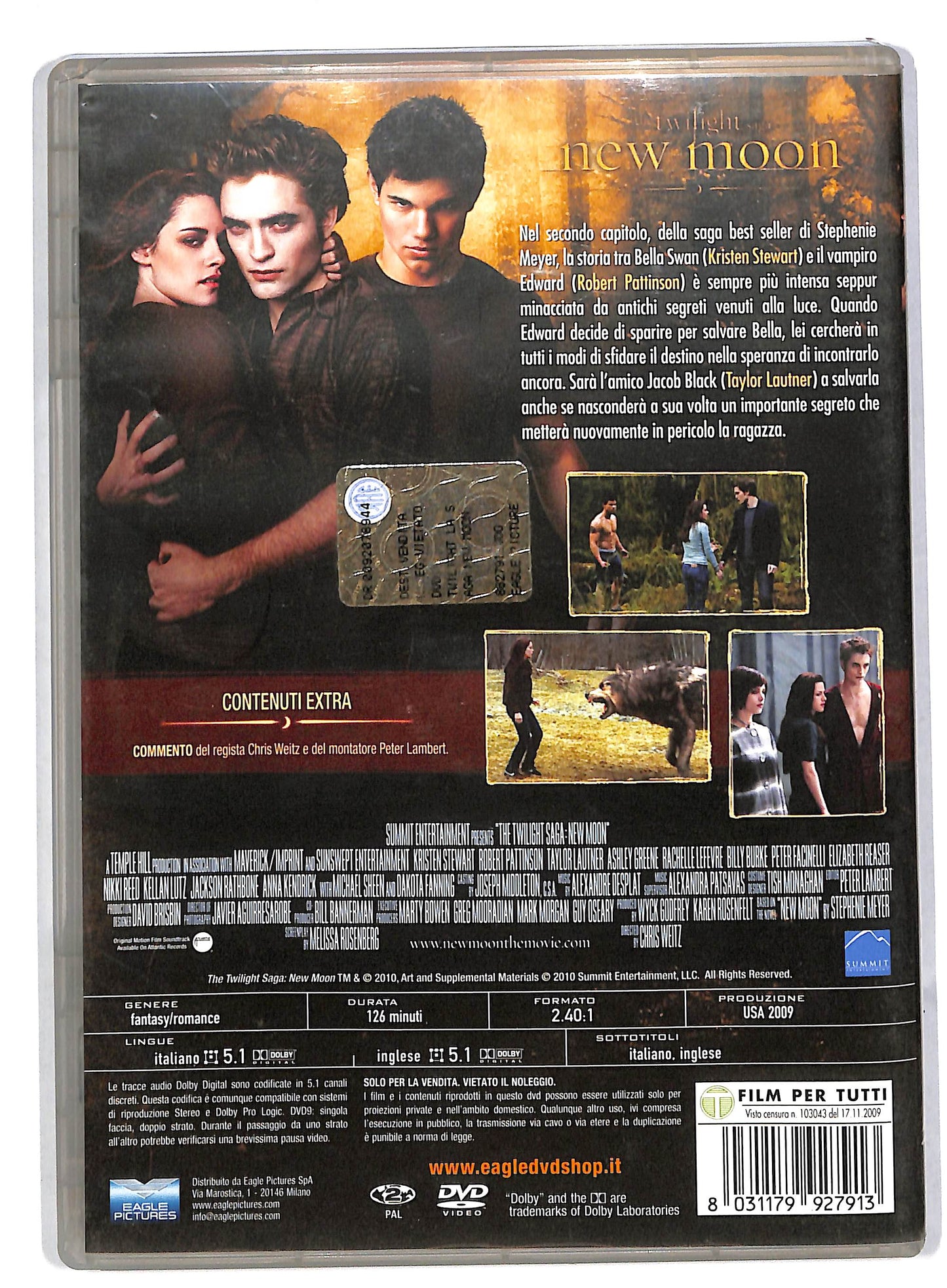 EBOND The Twilight Saga - New moon DVD DB563243