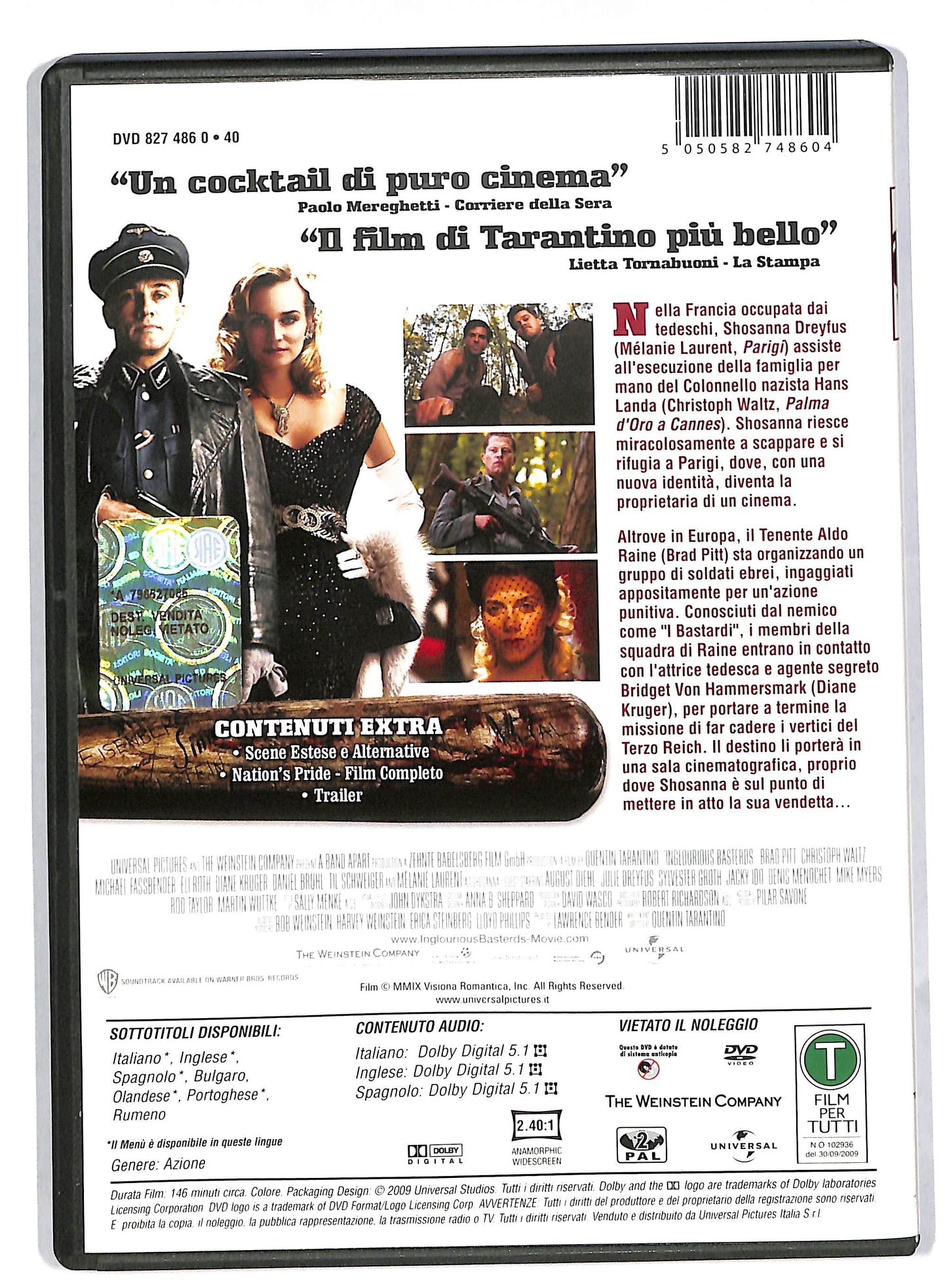 EBOND Bastardi senza gloria DVD DB563249