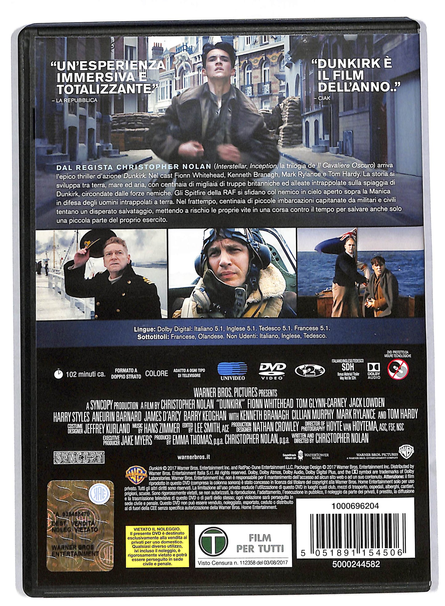 EBOND Dunkirk DVD DB563256