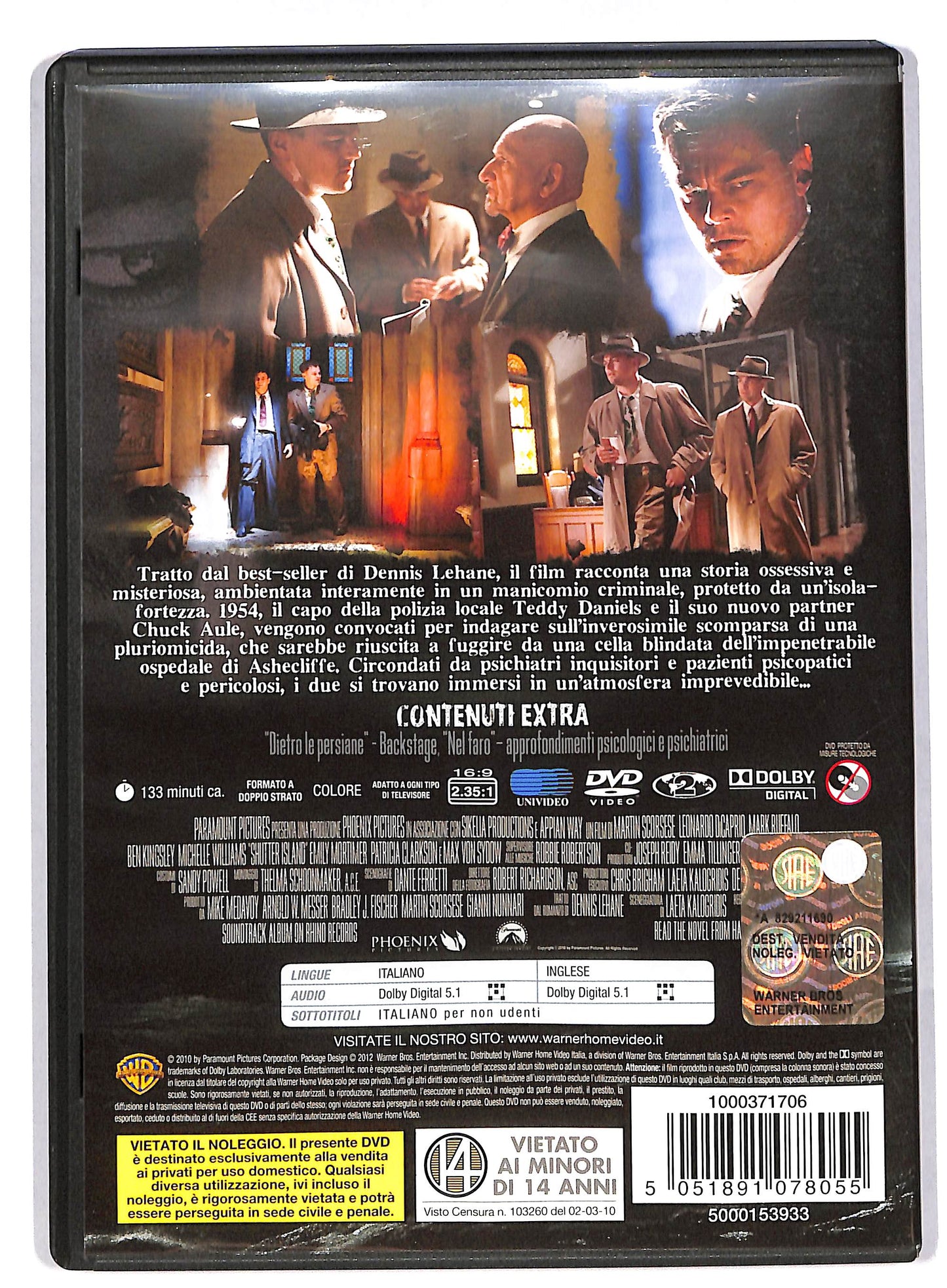 EBOND Shutter Island DVD DB563724