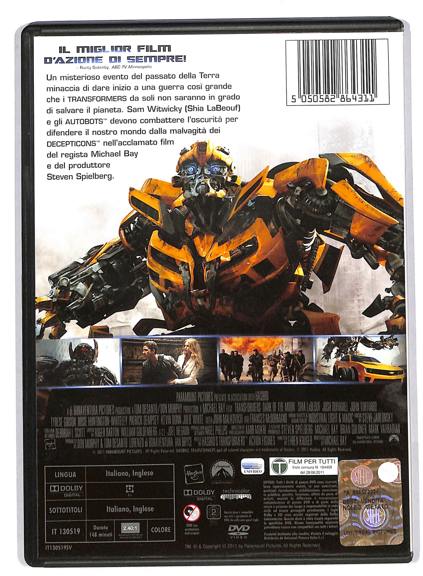 EBOND Transformers 3 DVD DB563749