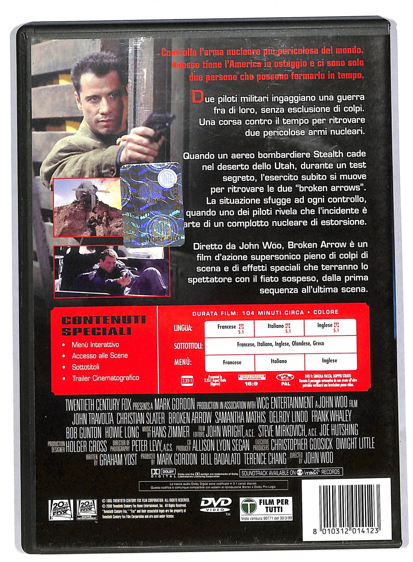 EBOND Nome in codice - Broken Arrow DVD DB564216