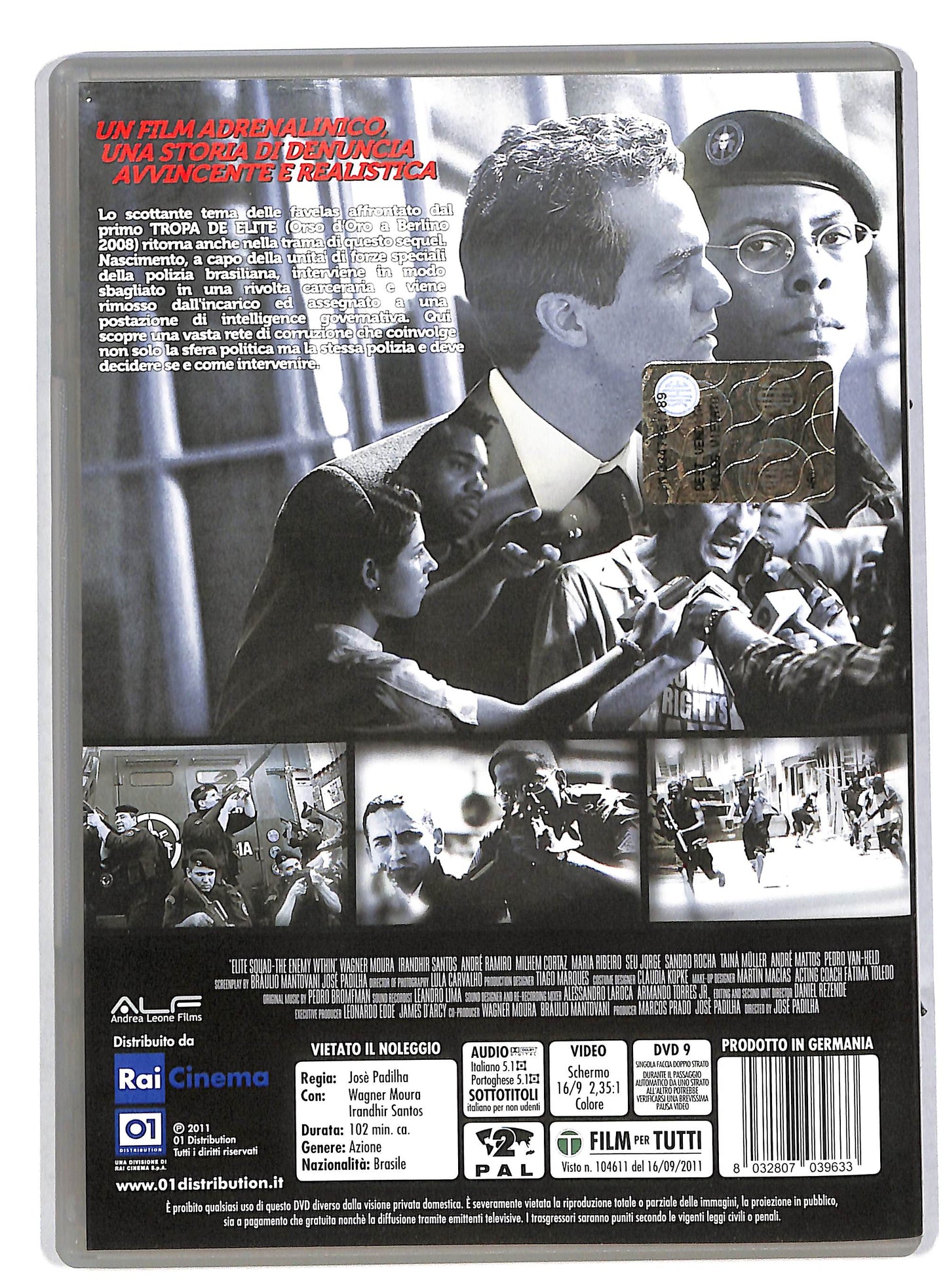 EBOND Tropa de Elite 2 - Il nemico e un altro DVD DB564220