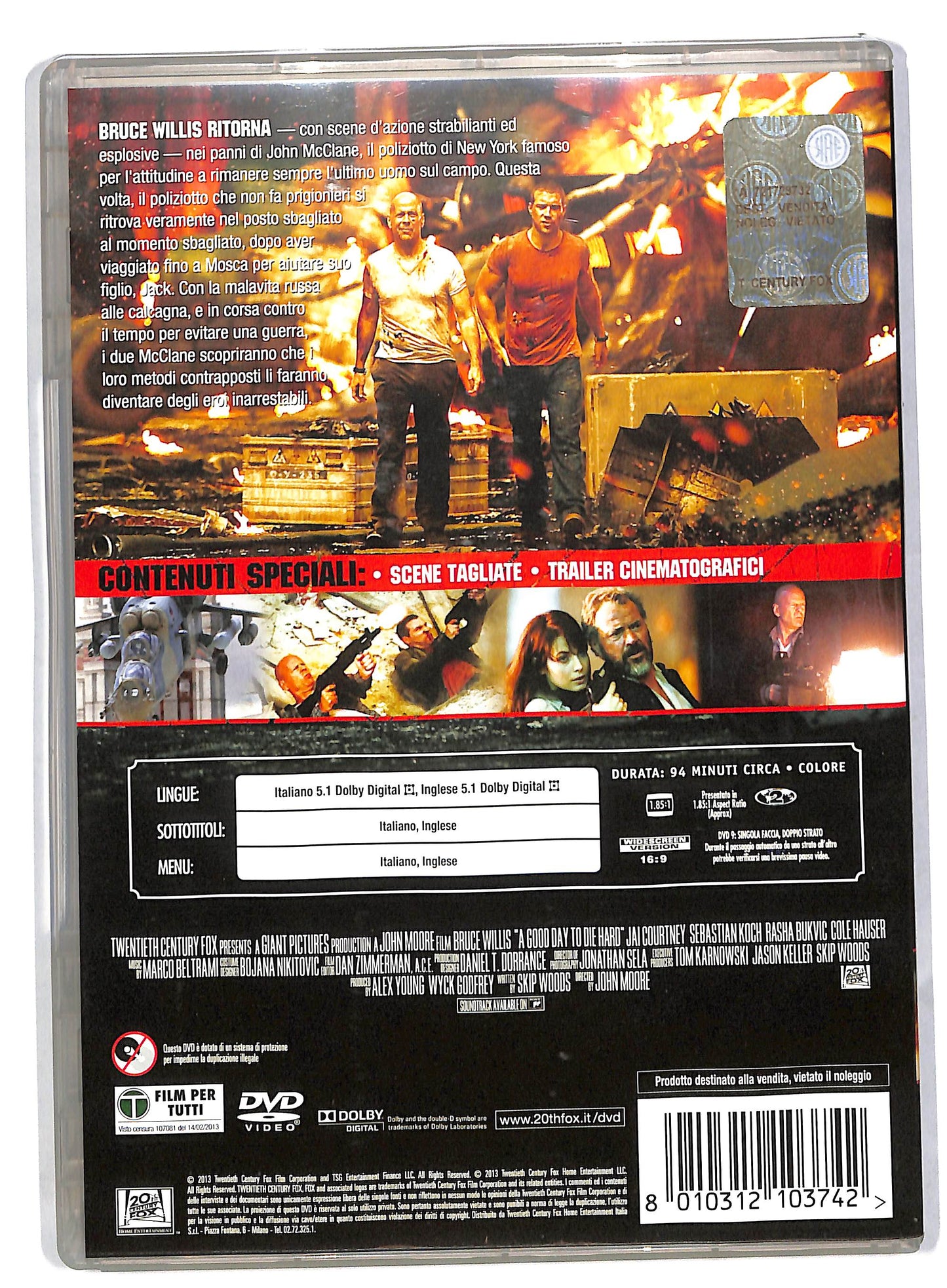 EBOND Die Hard - Un buon giorno per morire DVD DB564232