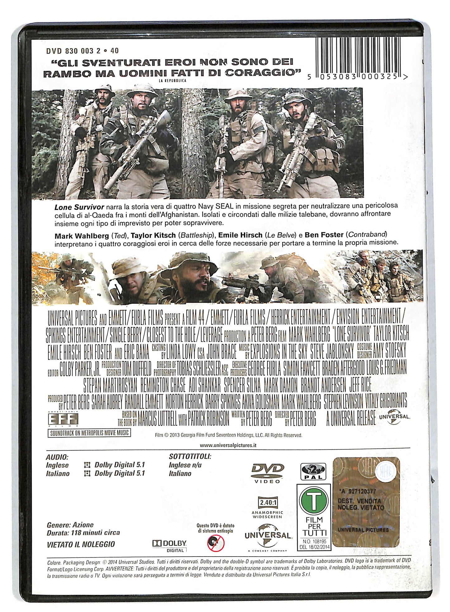 EBOND Lone survivor DVD DB564238