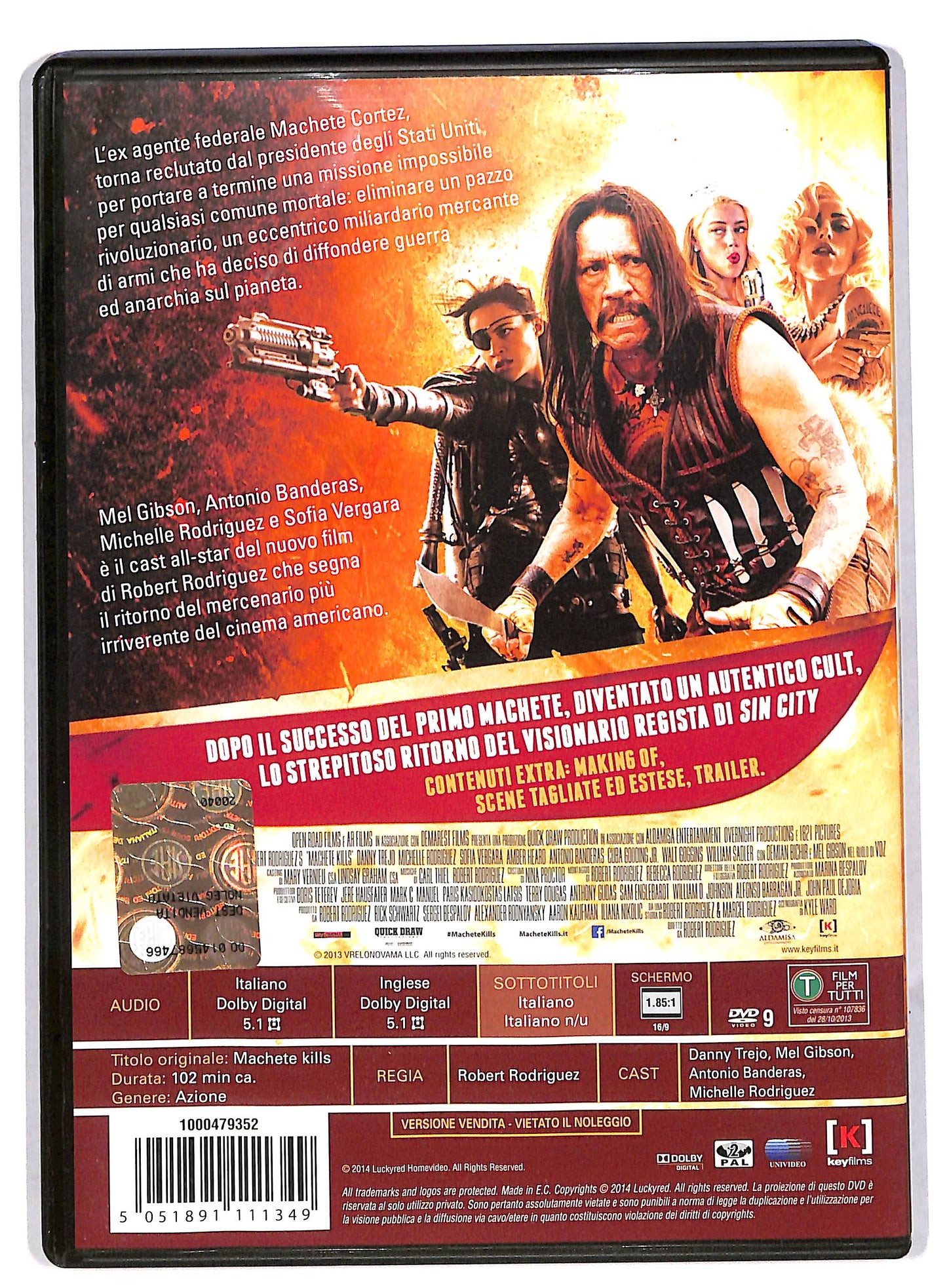 EBOND Machete kills DVD DB564258