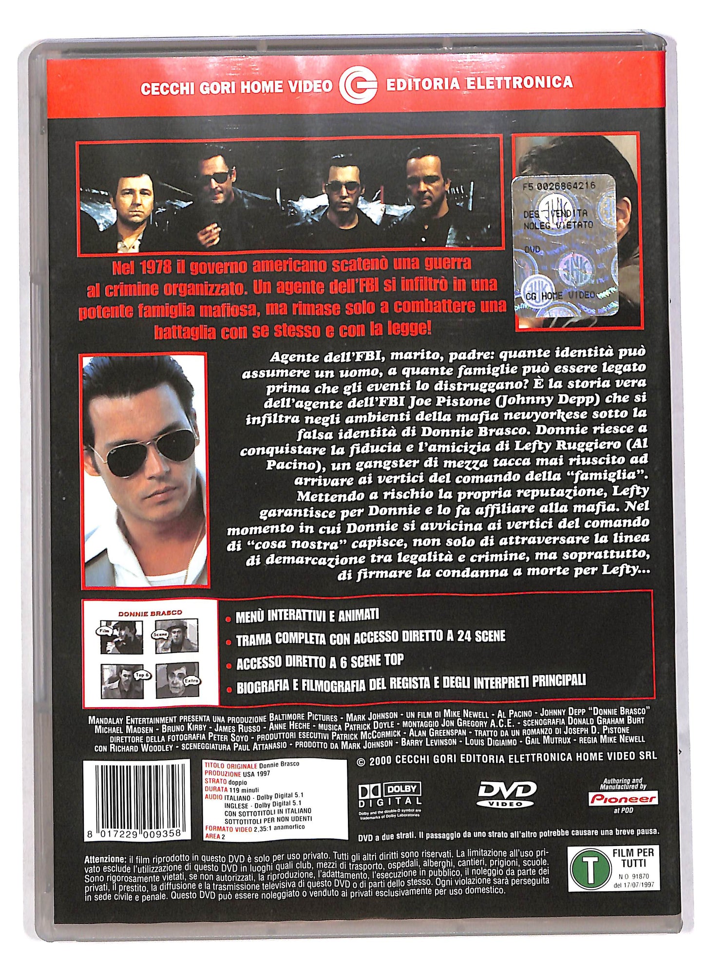 EBOND Donnie Brasco DVD DB564263