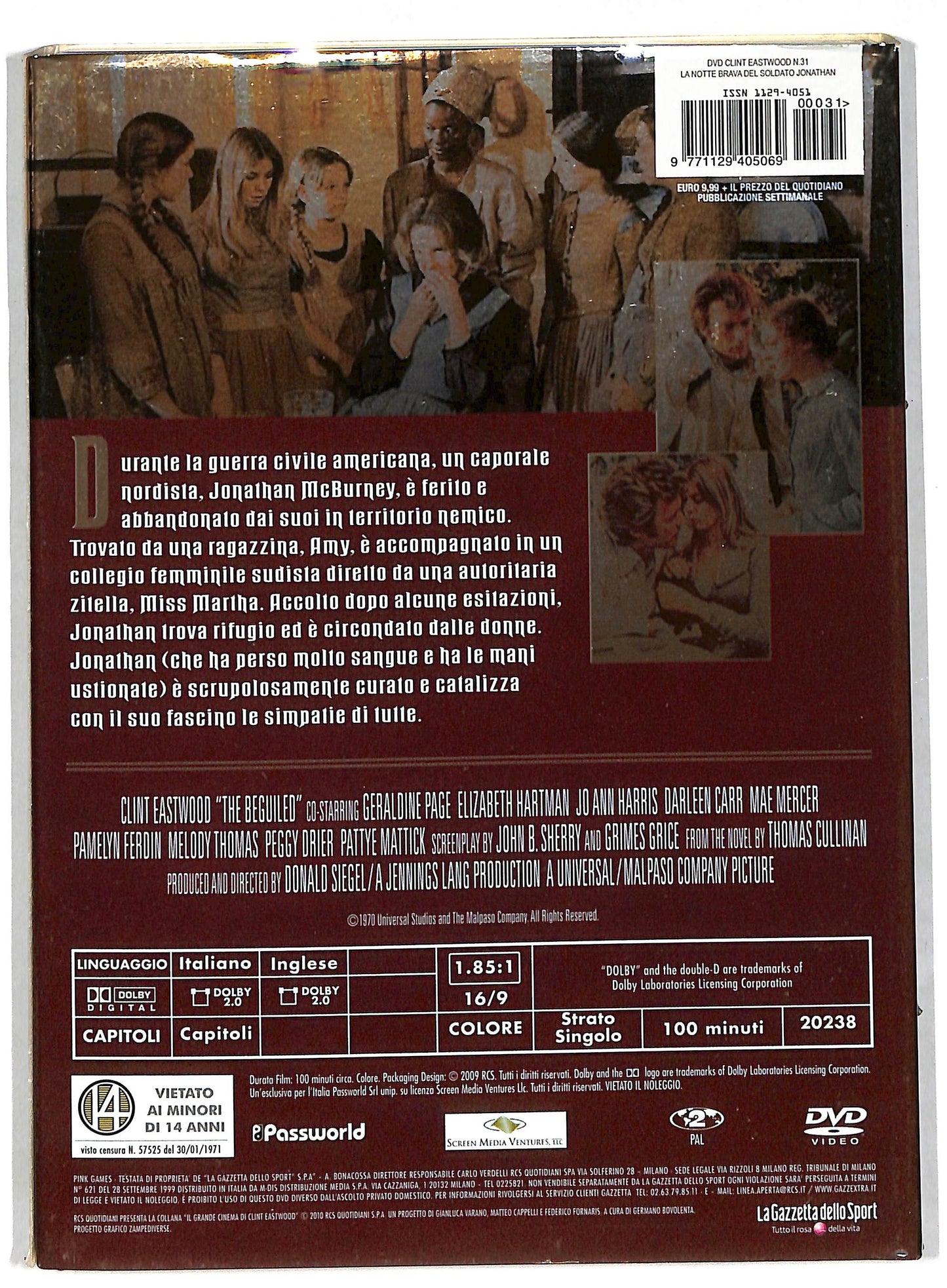 EBOND La notte brava del soldato jonathan EDITORIALE DVD DB564703