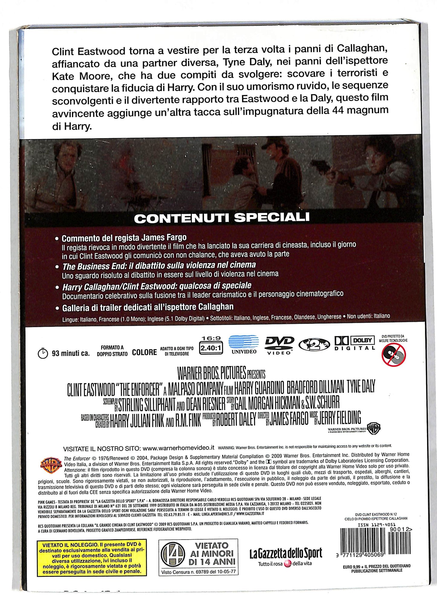 EBOND Cielo di piombo ispettore Callaghan slipcase EDITORIALE DVD DB564721