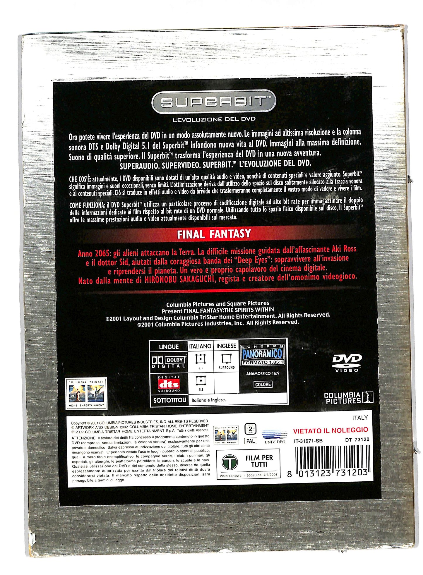 EBOND Final fantasy DIGIPACK DVD DB564729