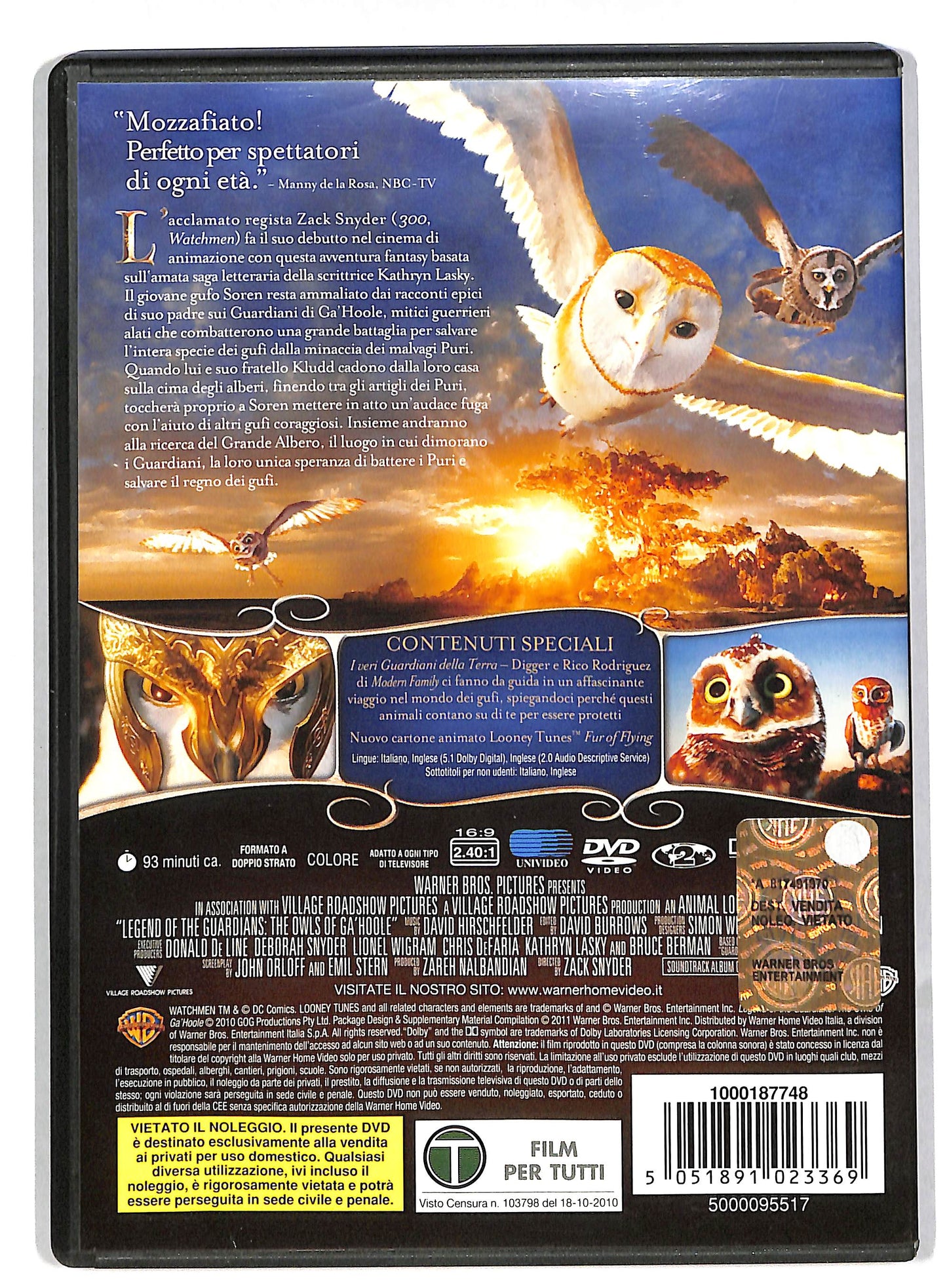 EBOND Il Regno Di Ga'hoole - La Leggenda Dei Guardiani DVD DB564731