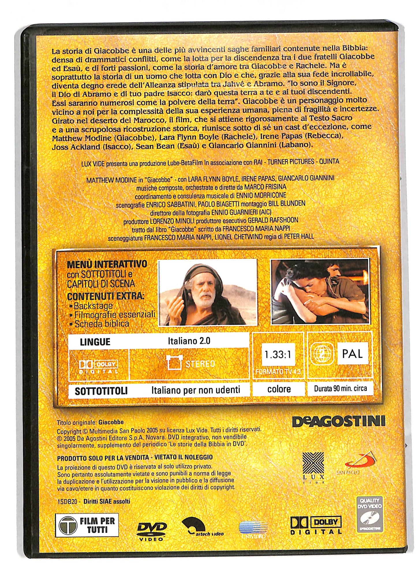 EBOND Giacobbe - le storie della Bibbia EDITORIALE DVD DB564749