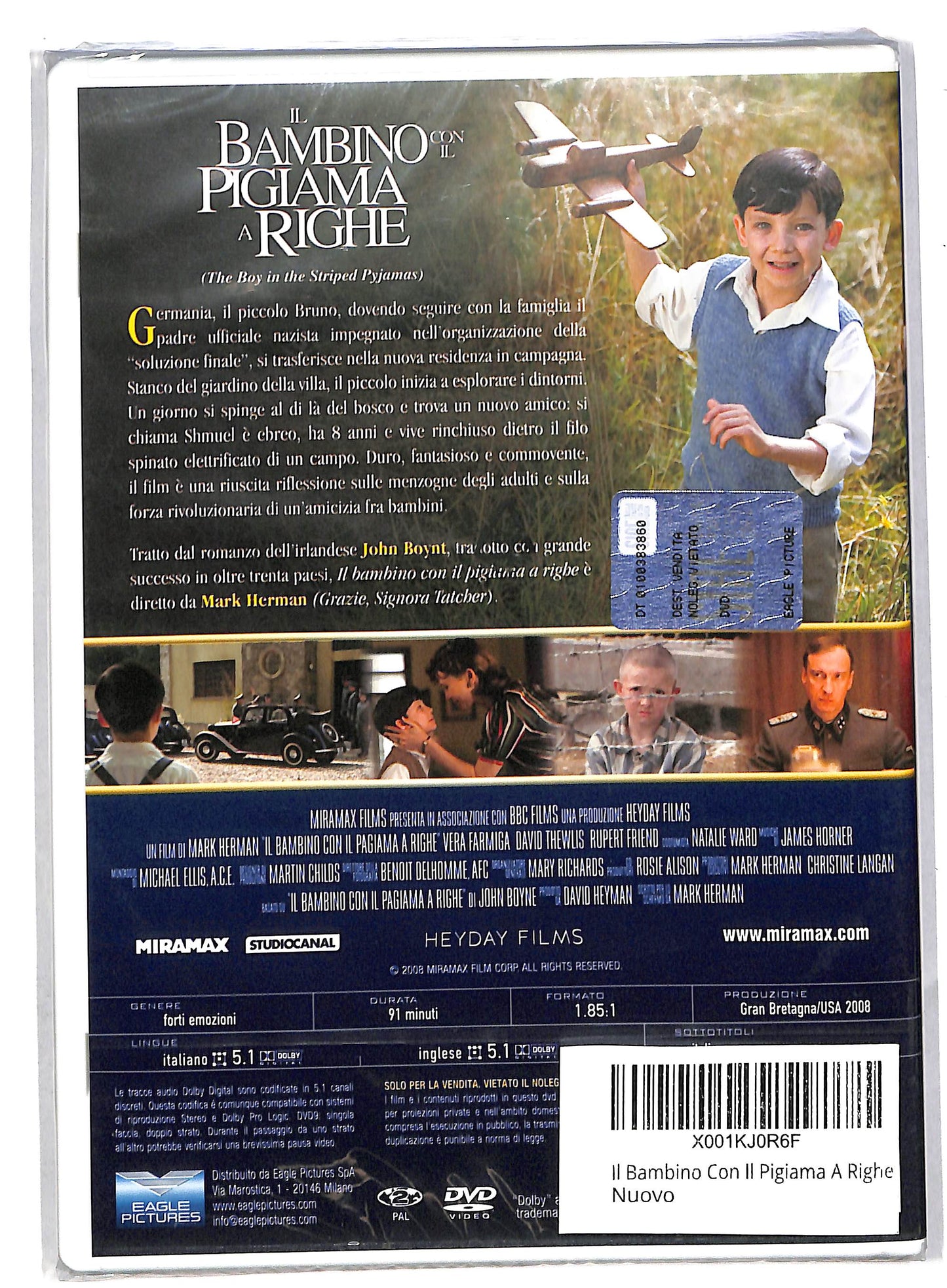 EBOND Il bambino con il pigiama a righe DVD DB566207