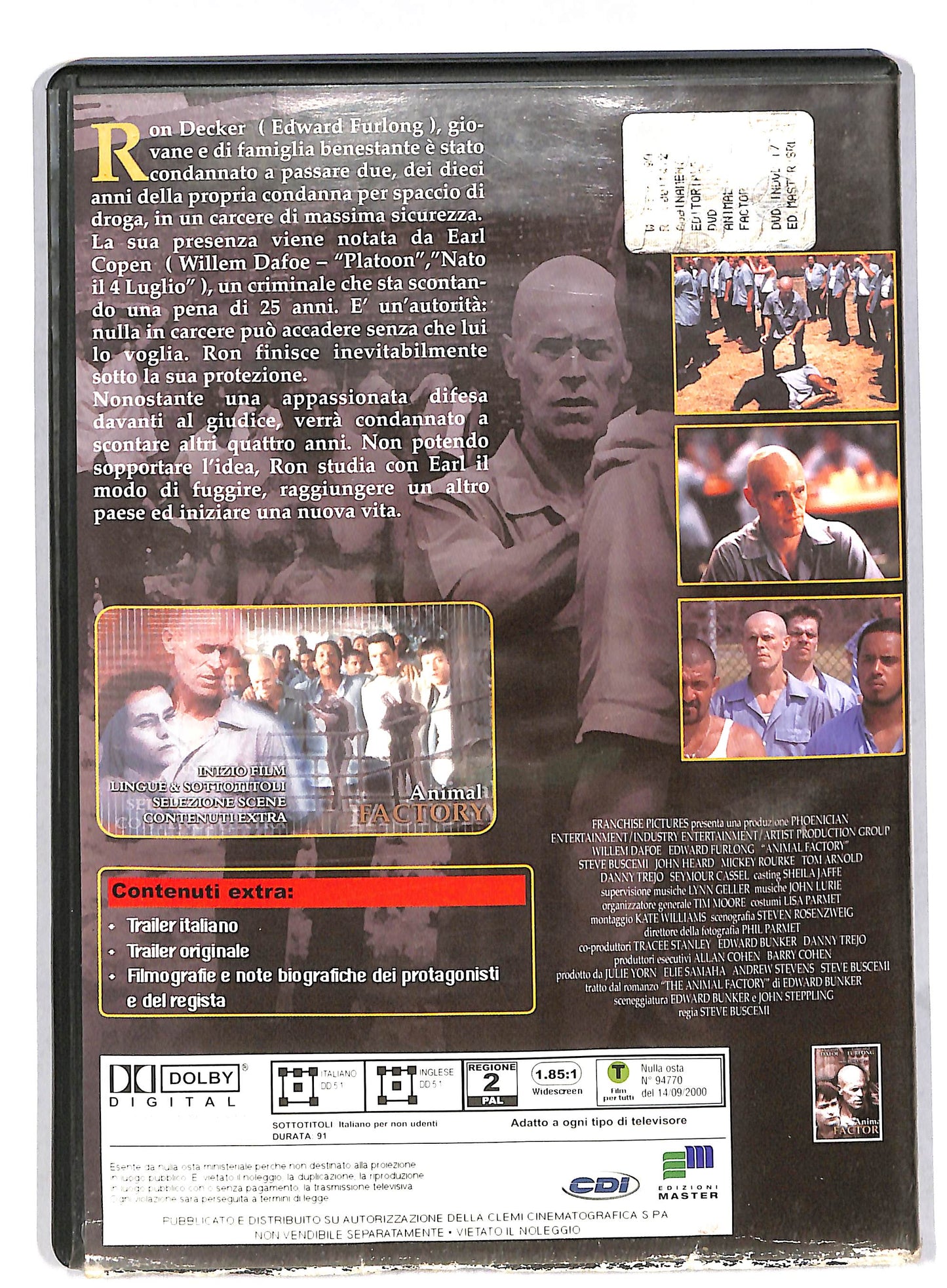 EBOND Animal factory EDITORIALE DVD DB566247