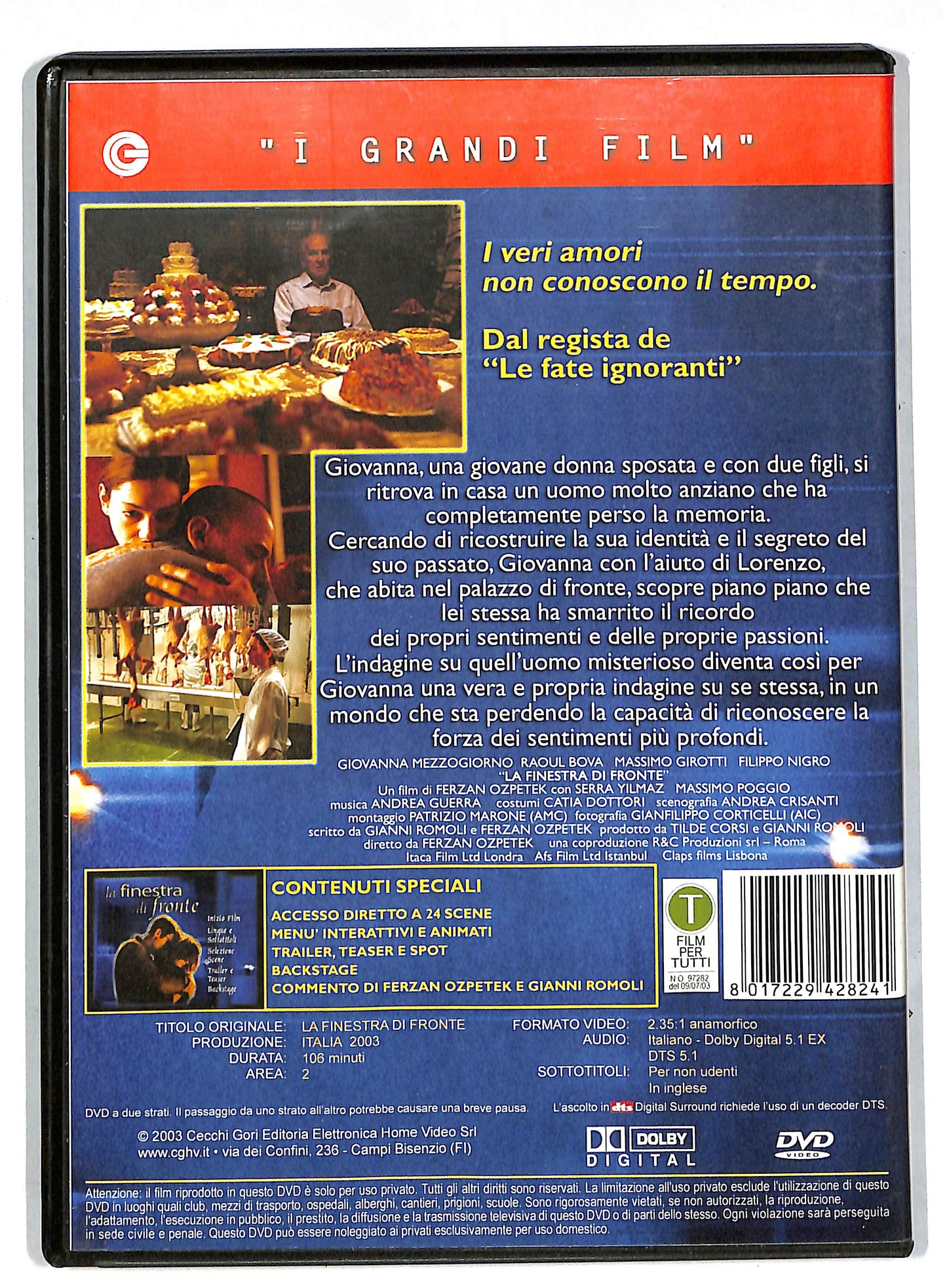 EBOND La finestra di fronte DVD DB568202