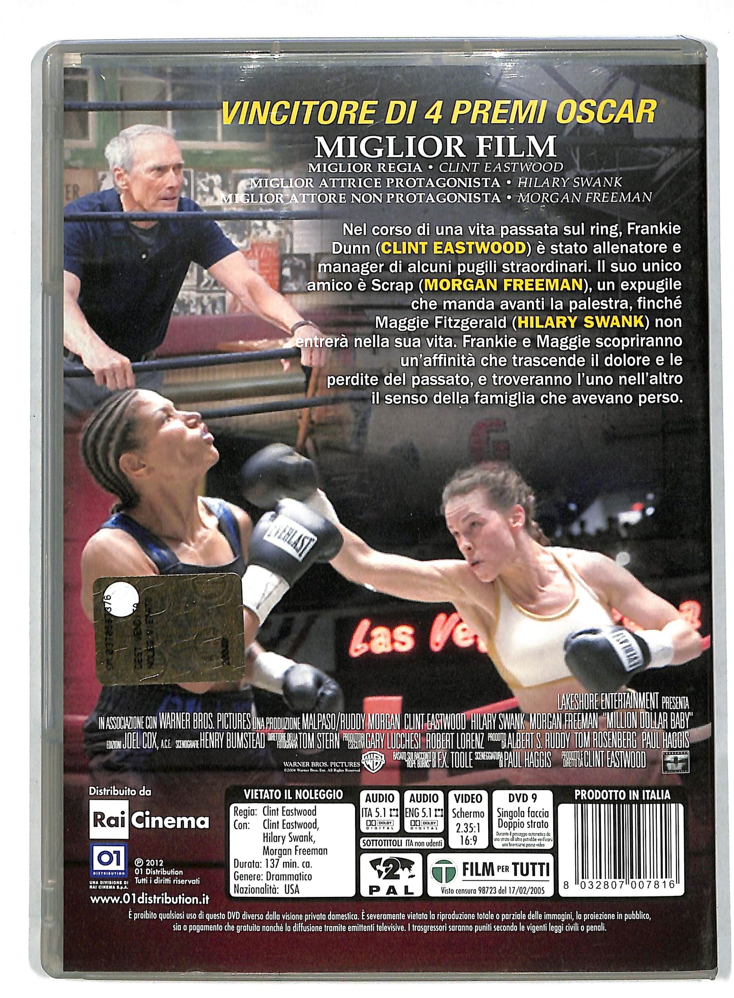 EBOND Million dollar baby DVD DB568214