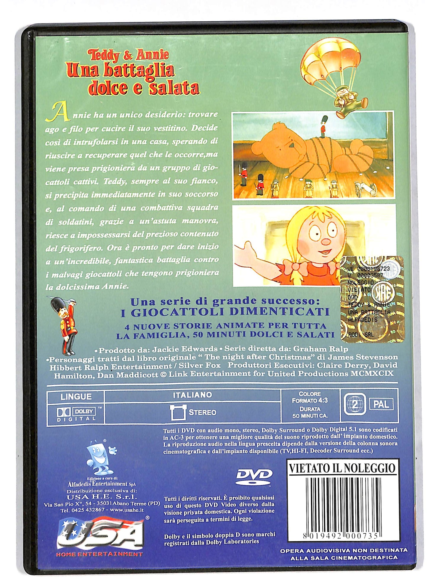 EBOND Teddy & Annie - Una battaglia dolce e salata DVD DB568717