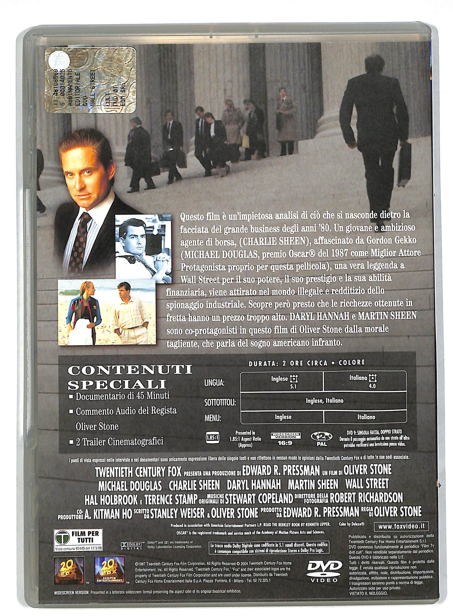 EBOND Wall Street EDITORIALE DVD DB568724