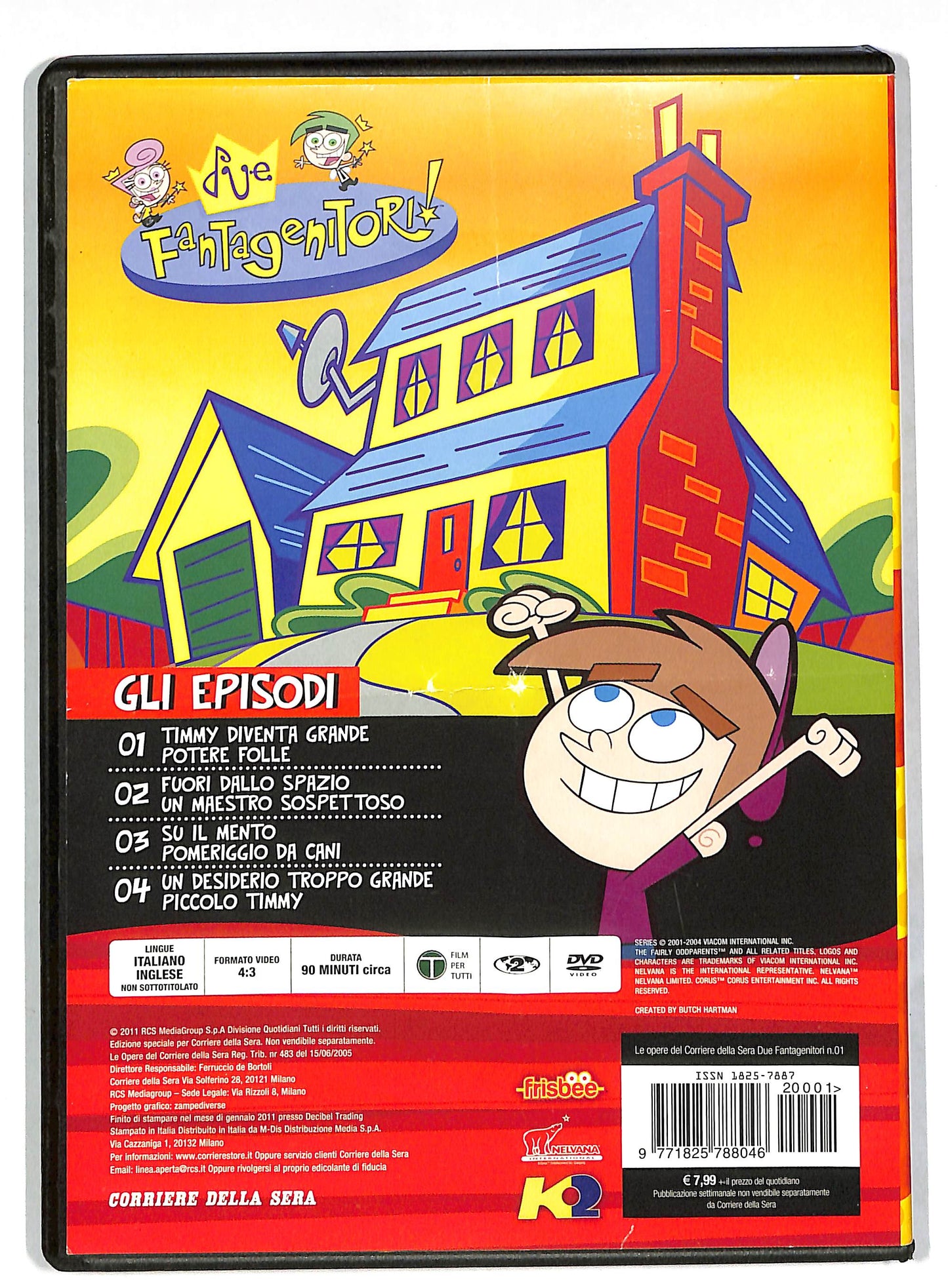 EBOND I due fantagenitori - timmy diventa grande vol 1 EDITORIALE DVD DB568728