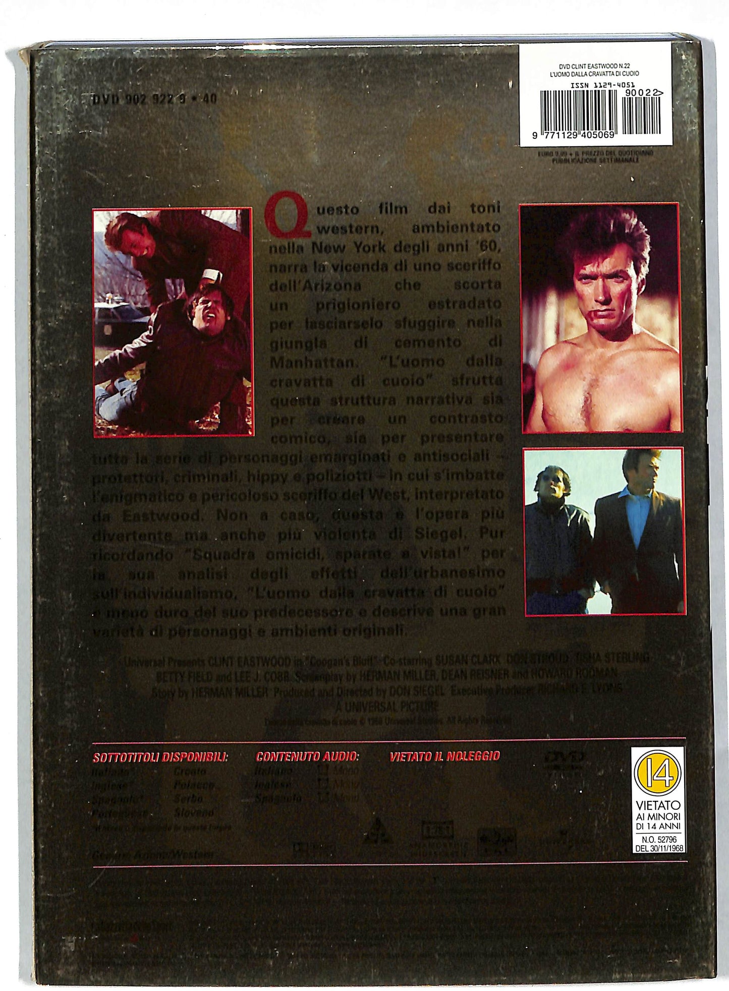 EBOND L'uomo dalla cravatta di cuoio EDITORIALE DVD DB568748