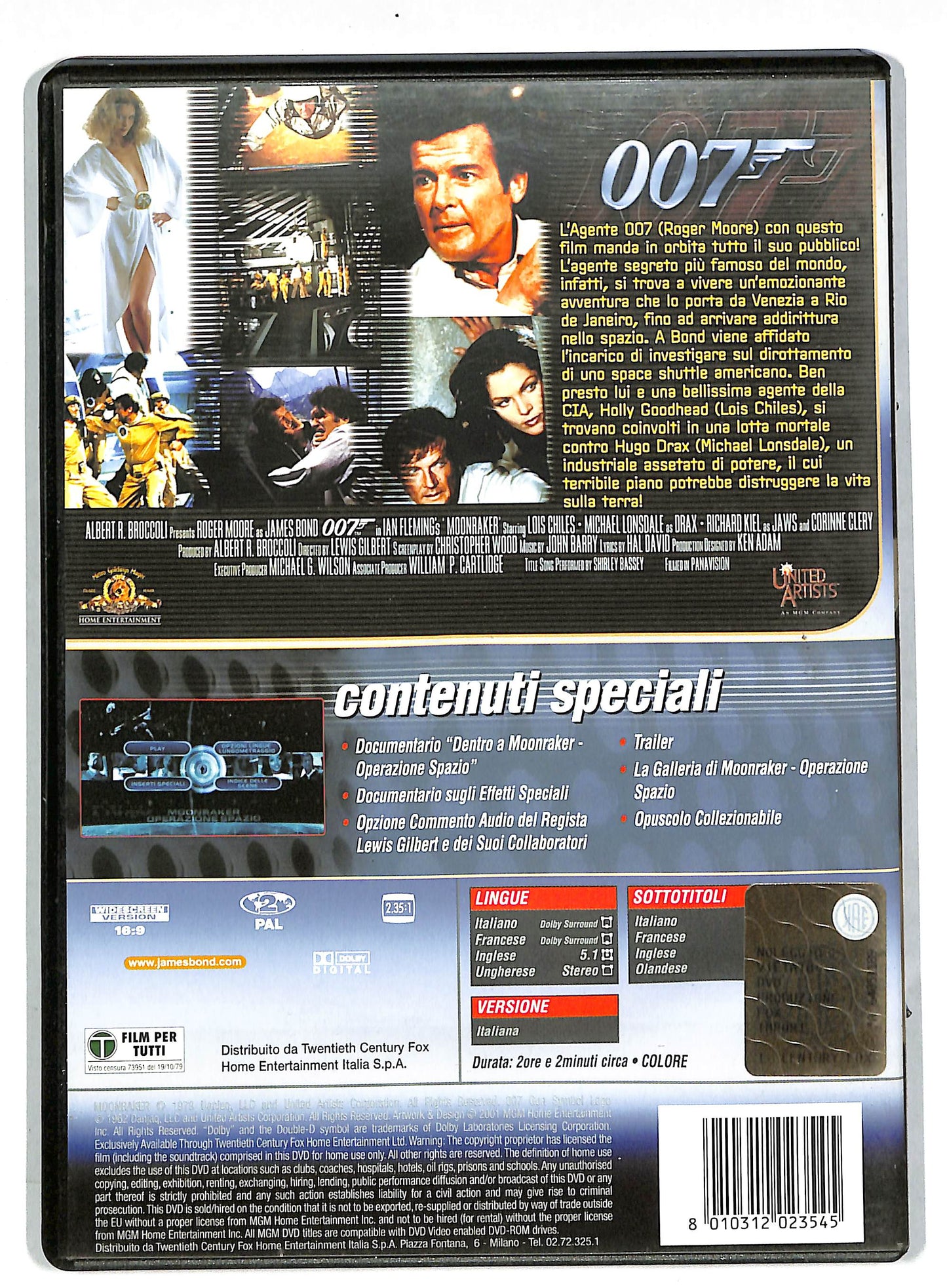 EBOND Moonraker - operazione spazio DVD DB568752