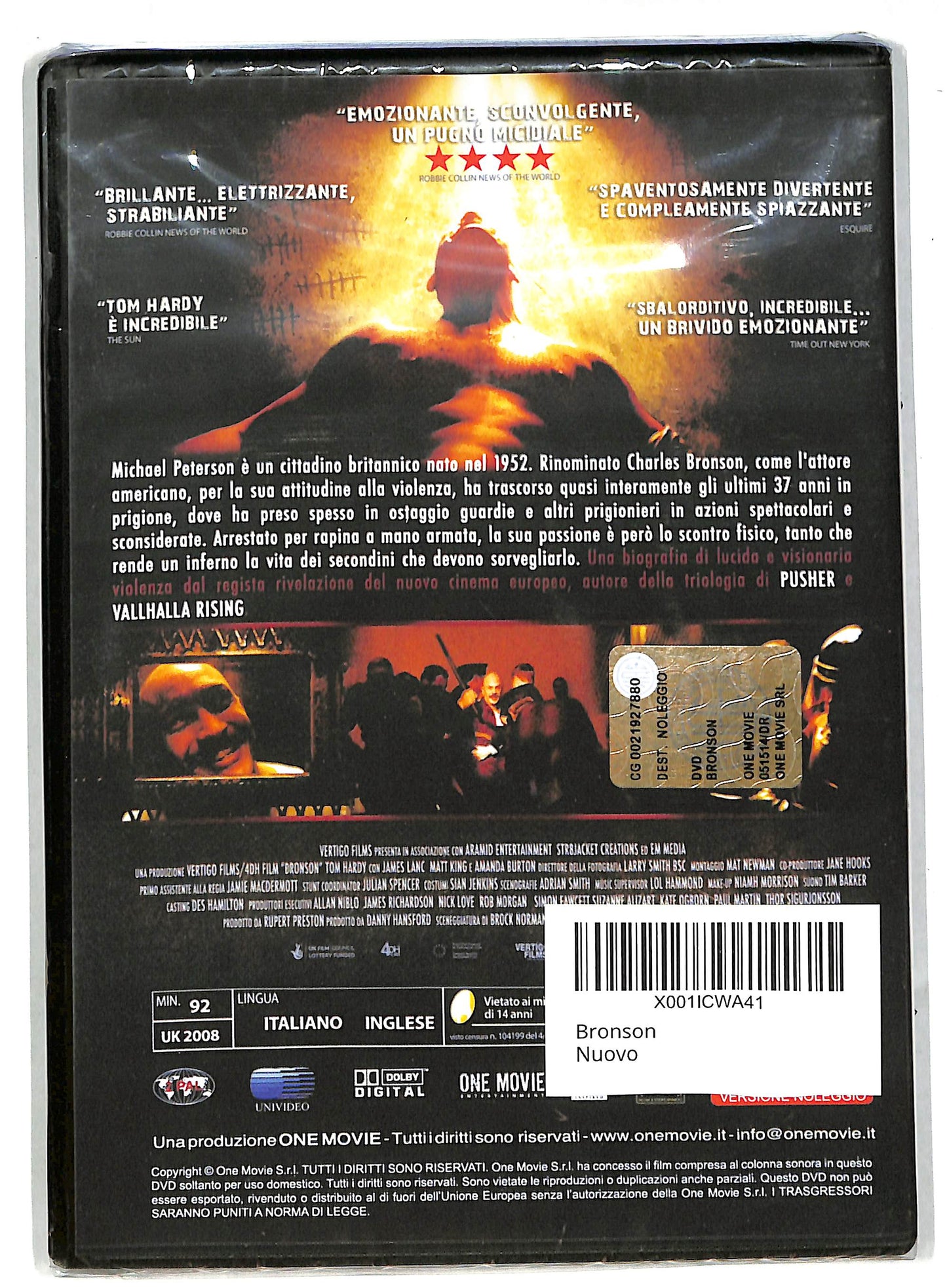 EBOND Bronson NOLEGGIO DVD DB571911