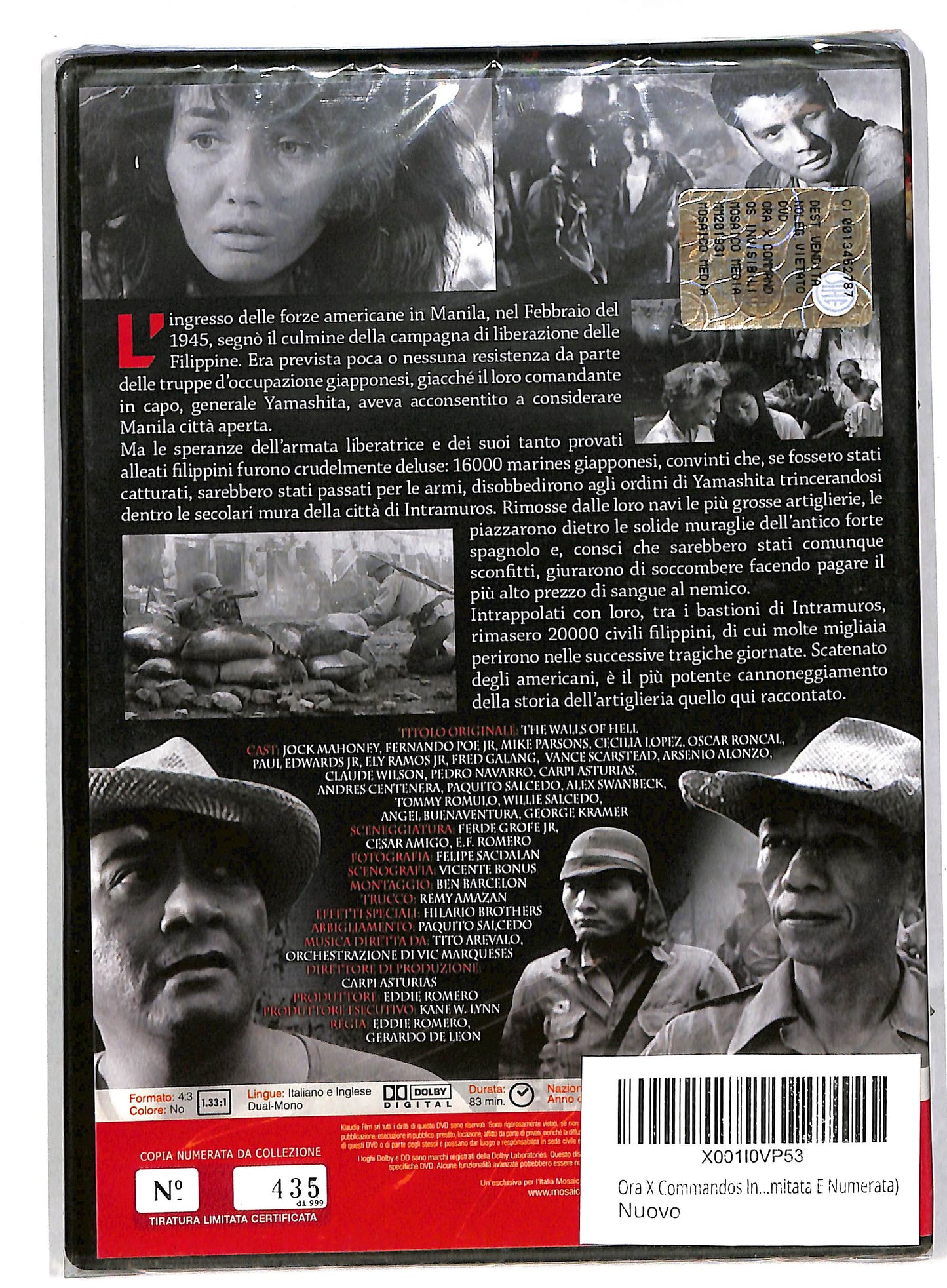 EBOND Ora x commandos invisibili DVD DB571928
