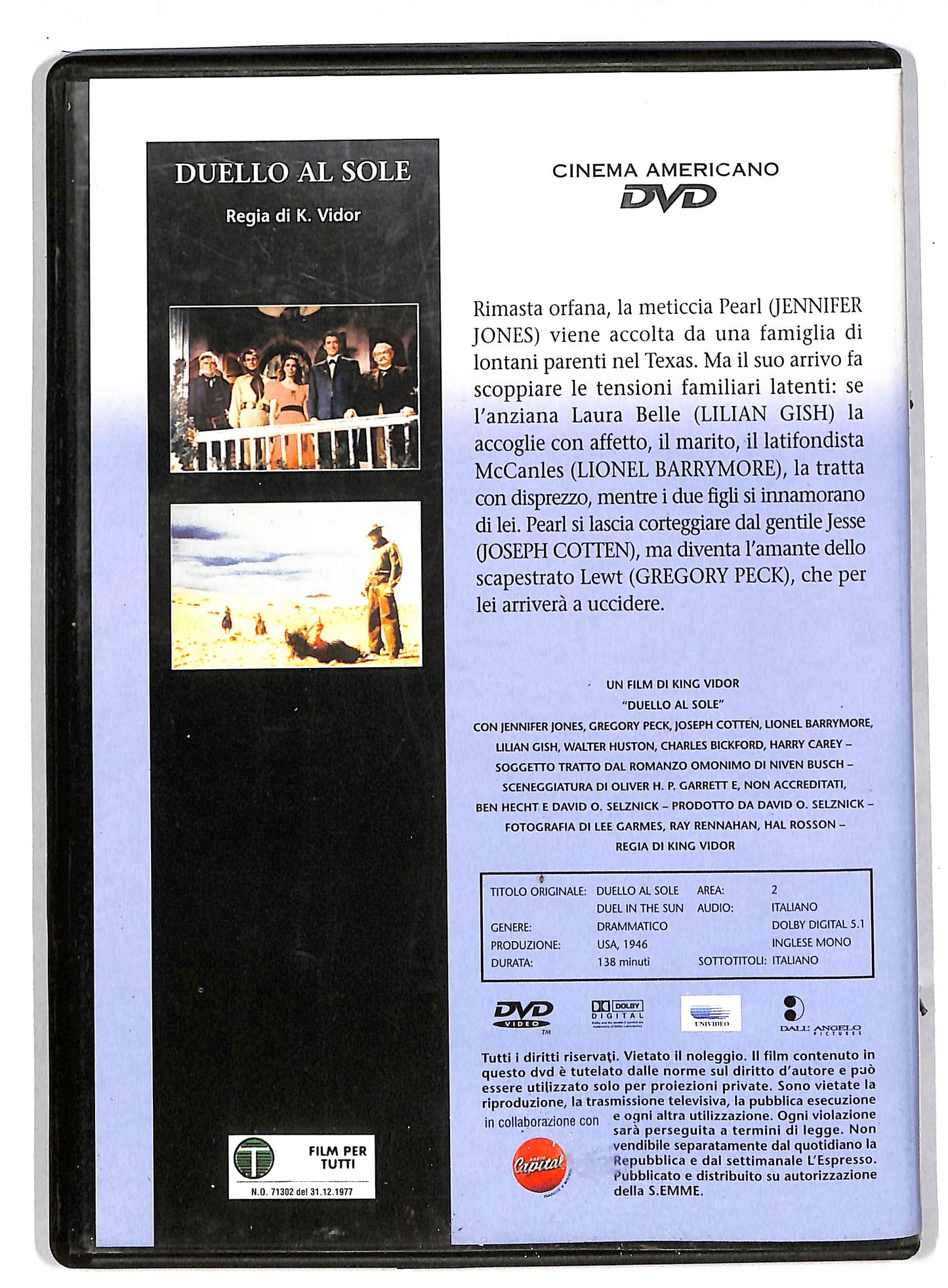 EBOND Duello al sole EDITORIALE DVD DB572222