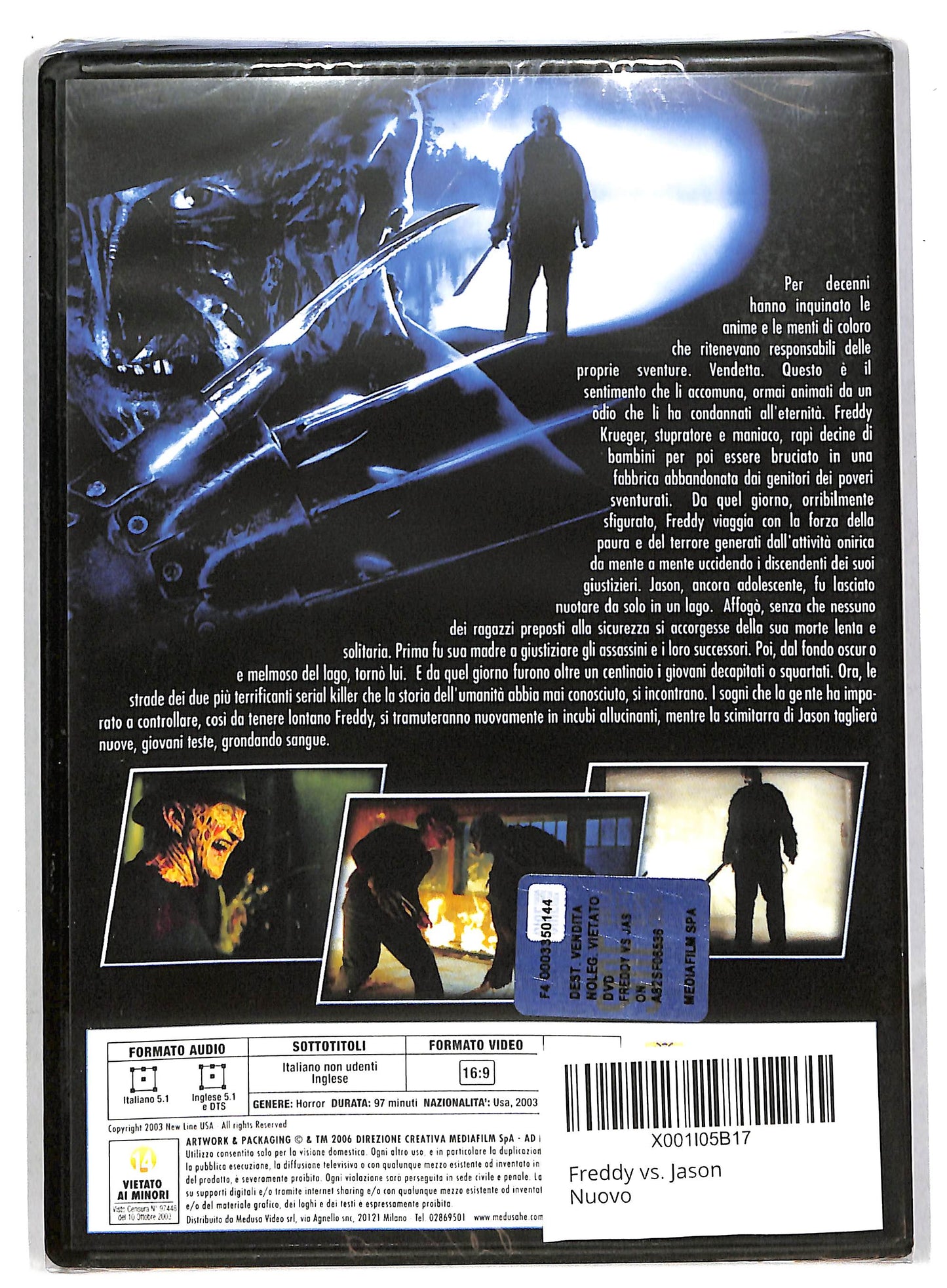 EBOND Freddy vs Jason DVD DB572230